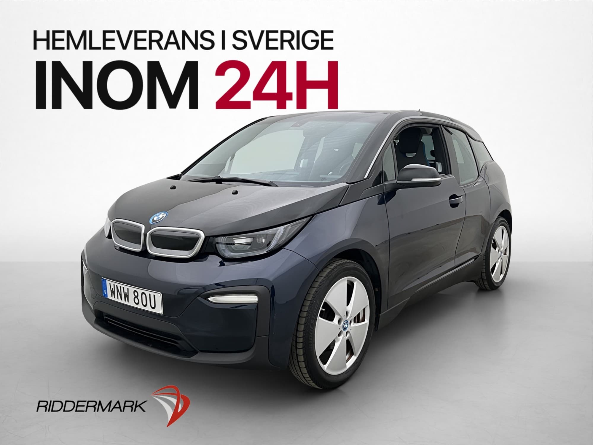 BMW i3 120Ah 170hk Comfort Advanced Värmepump P-sensor Navi