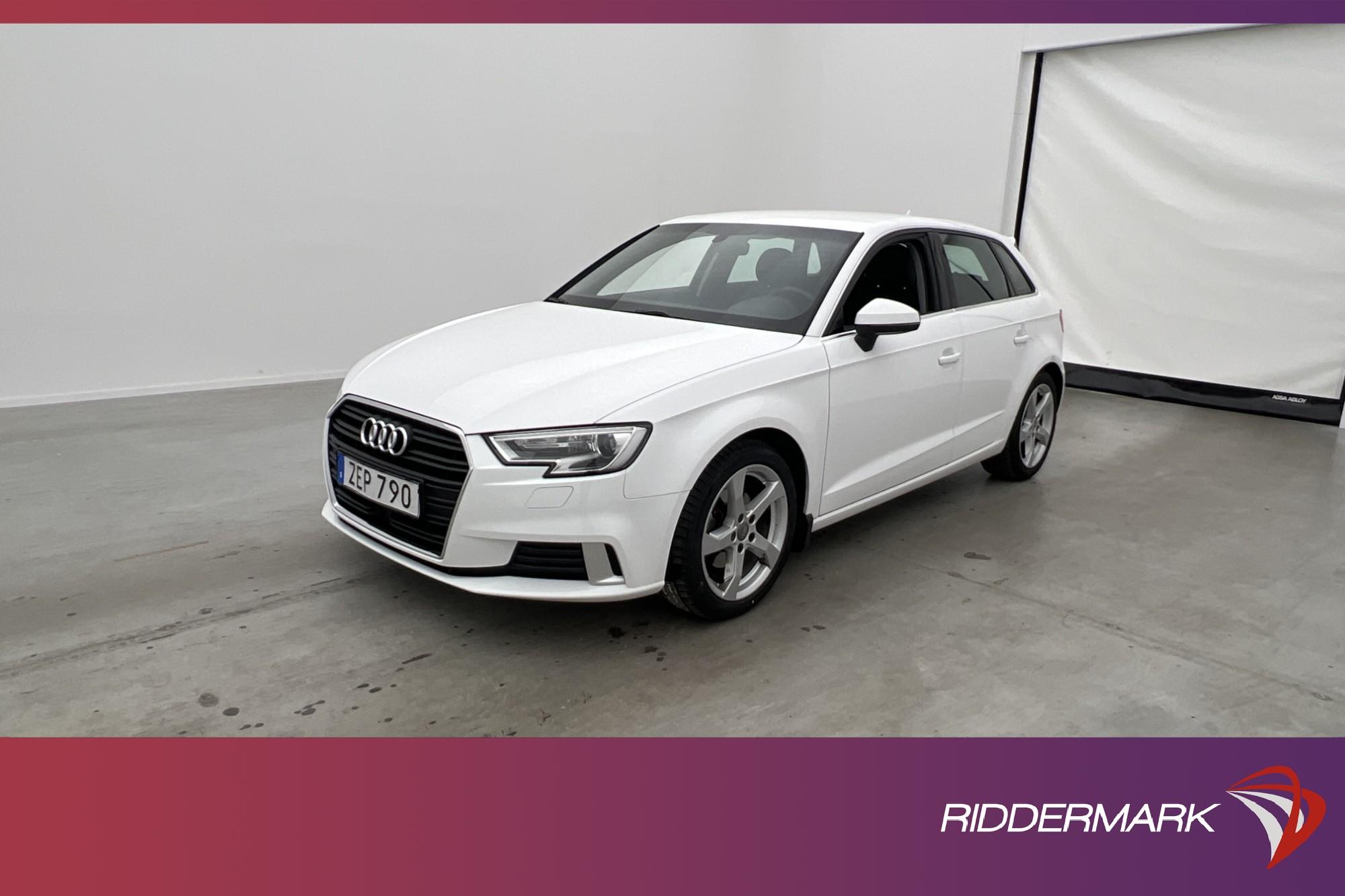 Audi A3 SB 1.5 TFSI 150hk Proline Skinn/Alcantara Sensorer