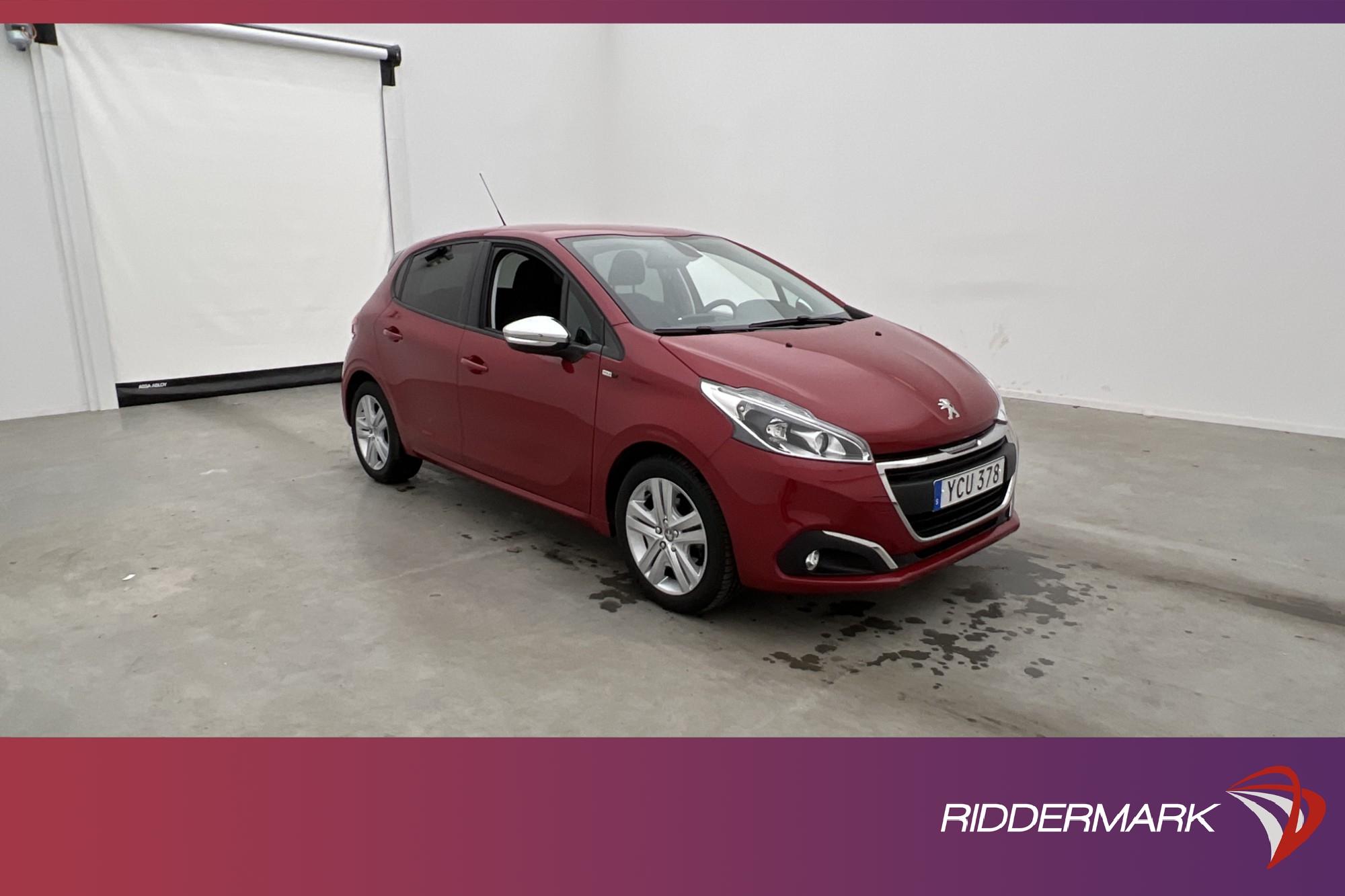 Peugeot 208 1.2 VTi 82hk Style Sensorer Navi En-brukare