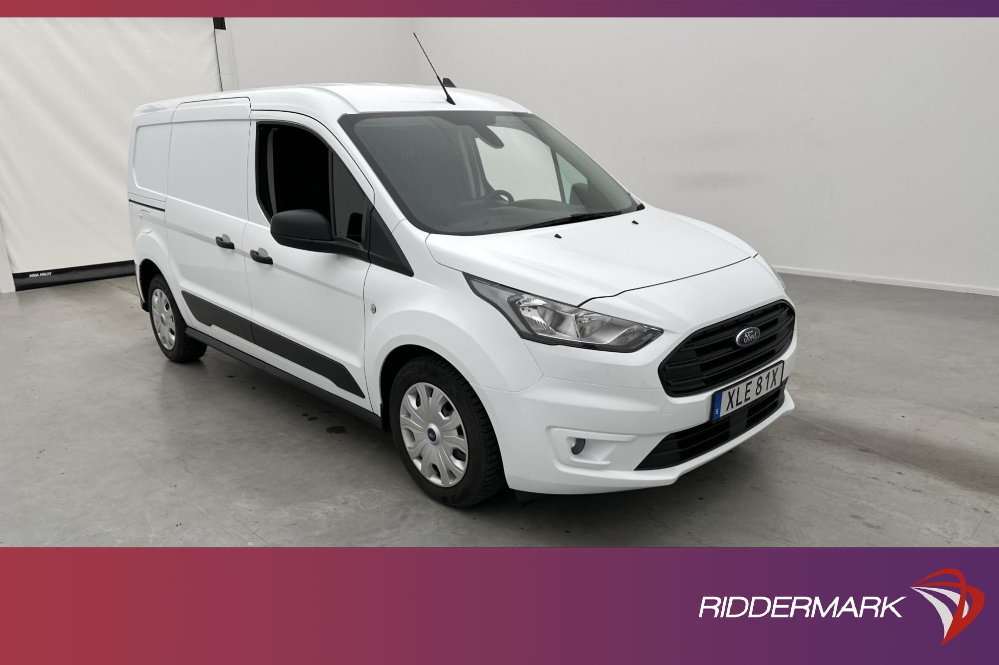 Ford Transit Connect LWB Värm Drag 2xDörr CARPLAY B-Kamera