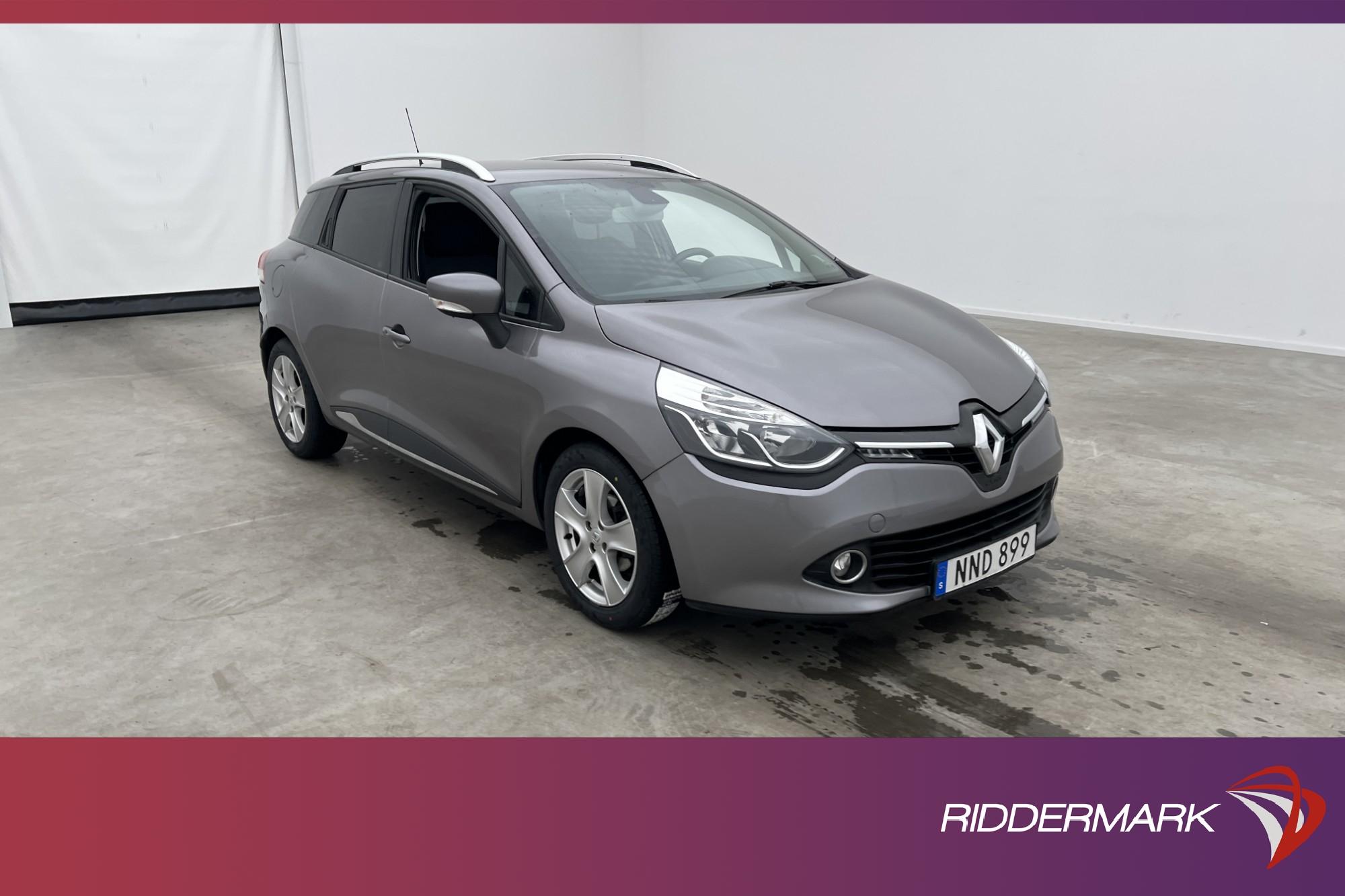 Renault Clio Sport Tourer TCe 90hk Dynamique Navi Sensorer