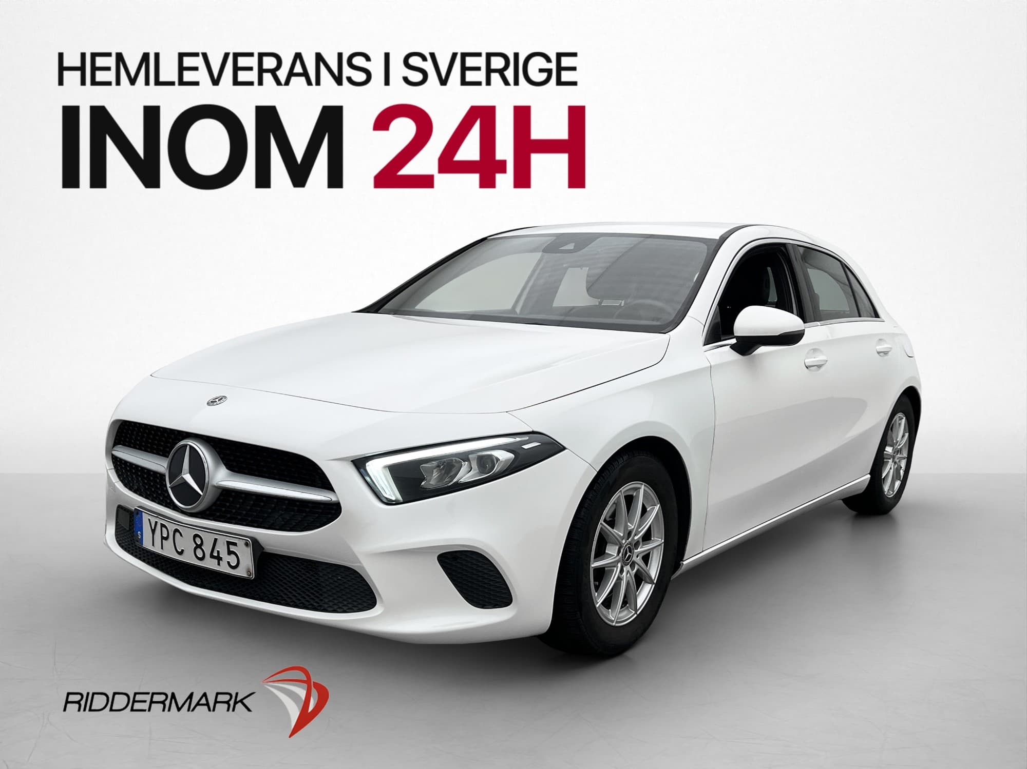 Mercedes-Benz A 200 163hk Kamera Halvskinn Farthållare