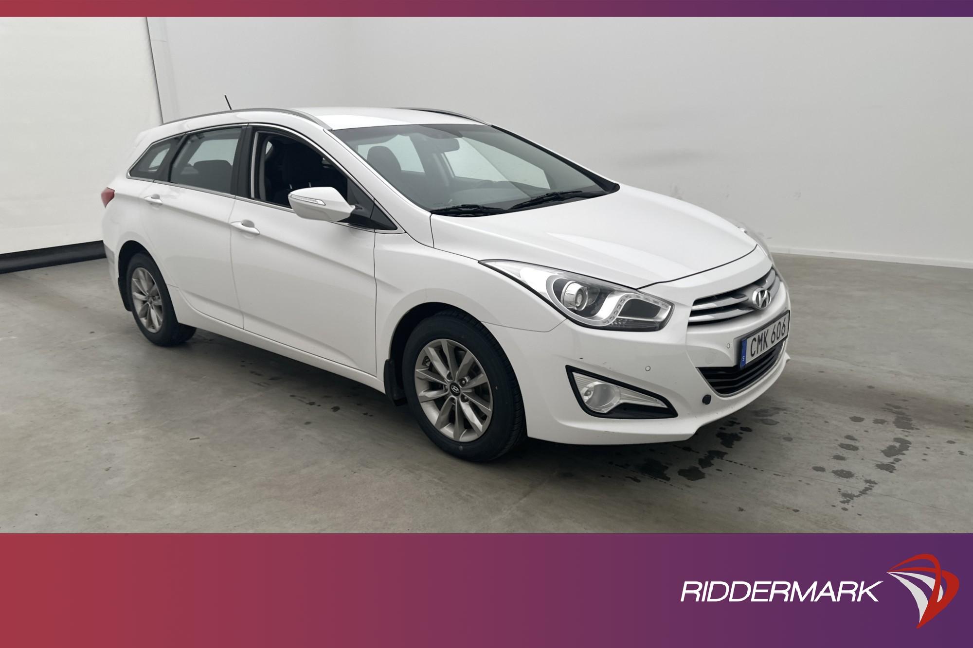 Hyundai i40 cw 1.7 CRDi 136hk Motorvärmare Sensorer Elstol