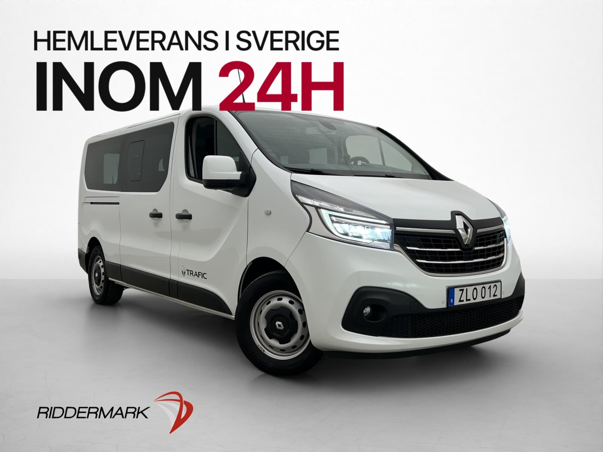 Renault trafic Kombi Lång Värmare B-Kamera Farthållare 9-Sit