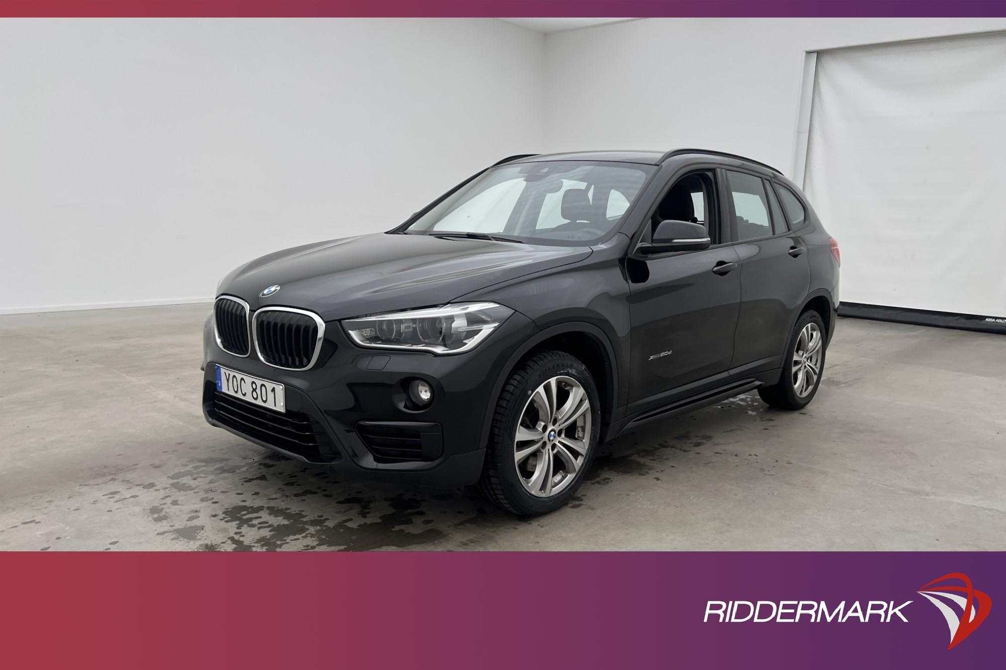 BMW X1 xDrive20d 190hk Sport line HUD Navi Sensorer  Drag