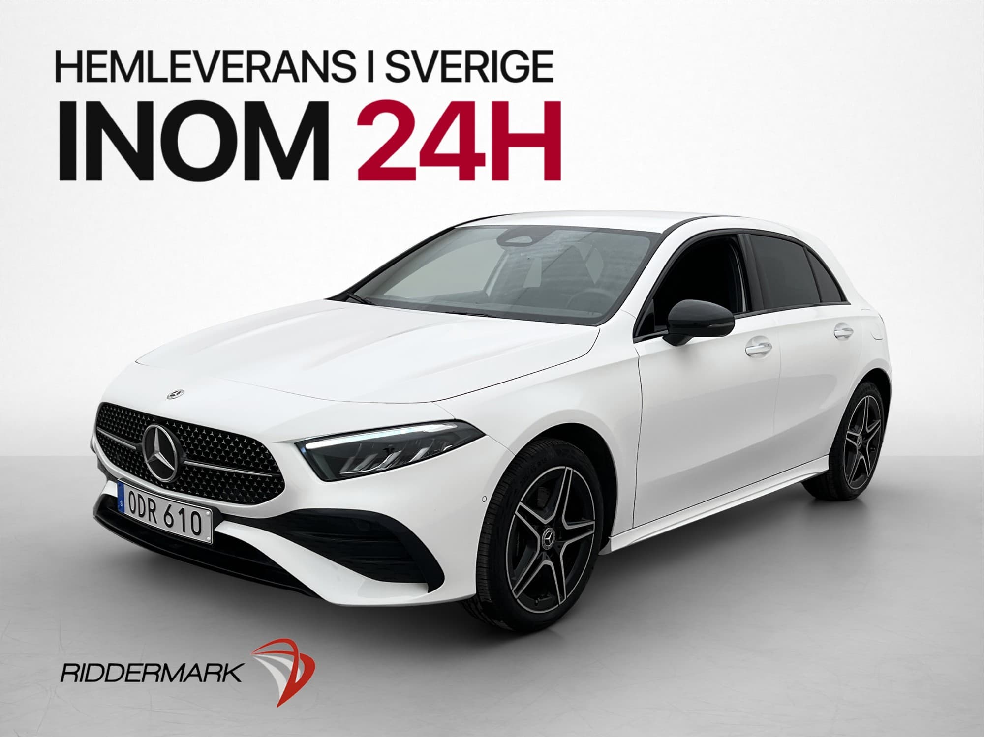 Mercedes-Benz A 250 e 218hk AMG Värmare Kamera Widescreen