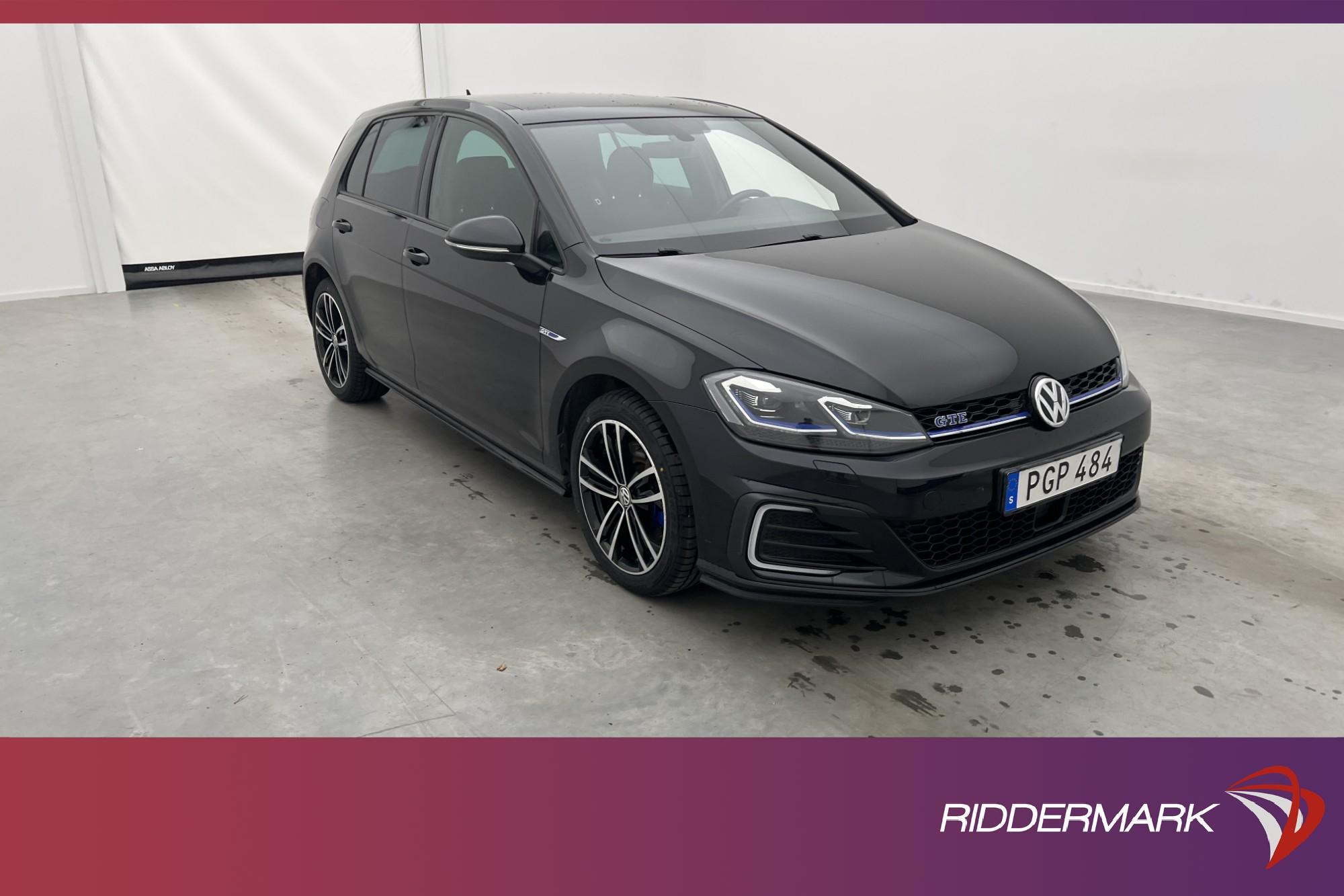 Volkswagen Golf GTE 204hk Taklucka Värmare Psensorer CarPlay