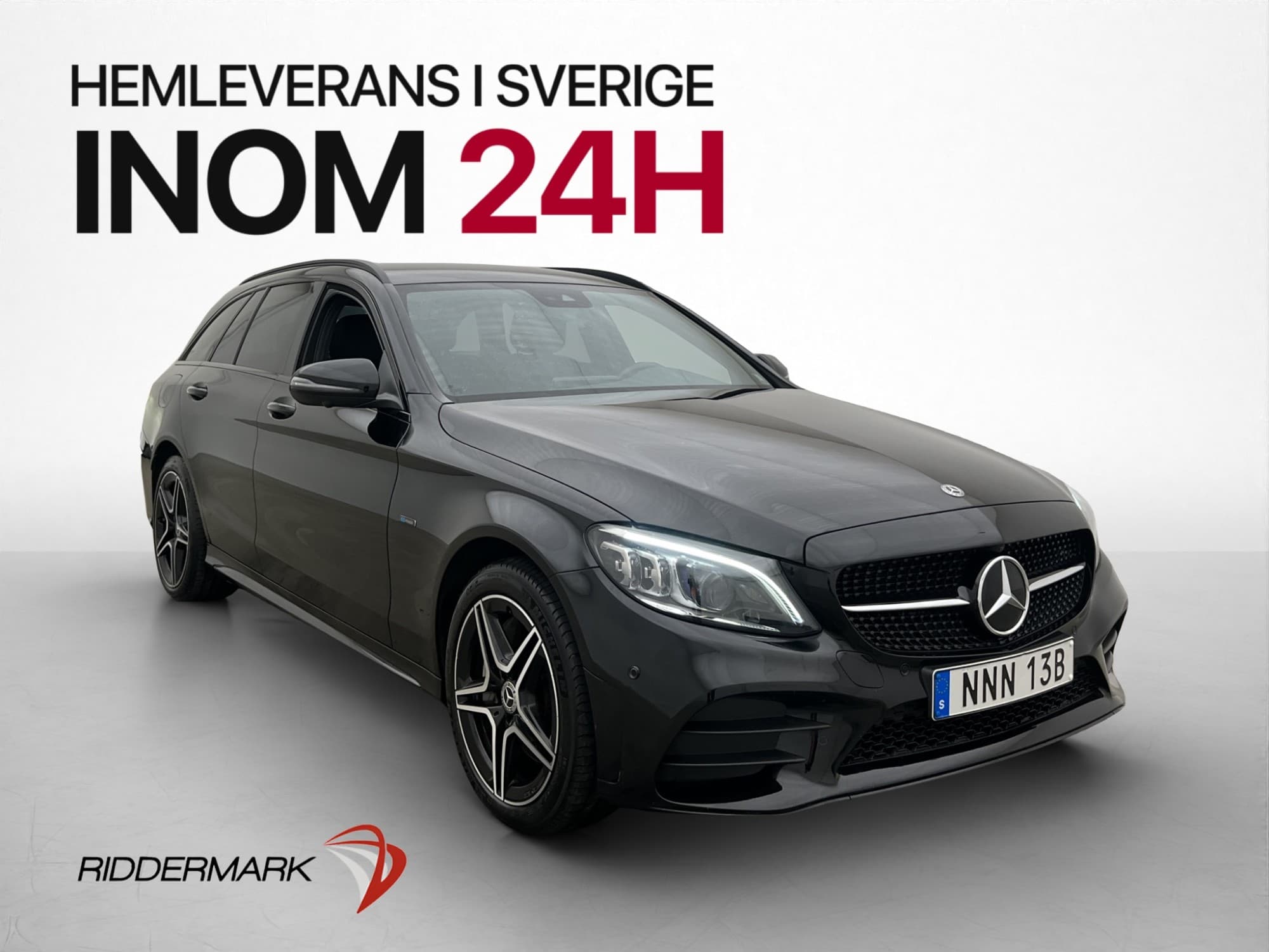 Mercedes-Benz C300 T e AMG Line Dragkrok 360° Kamera Navi