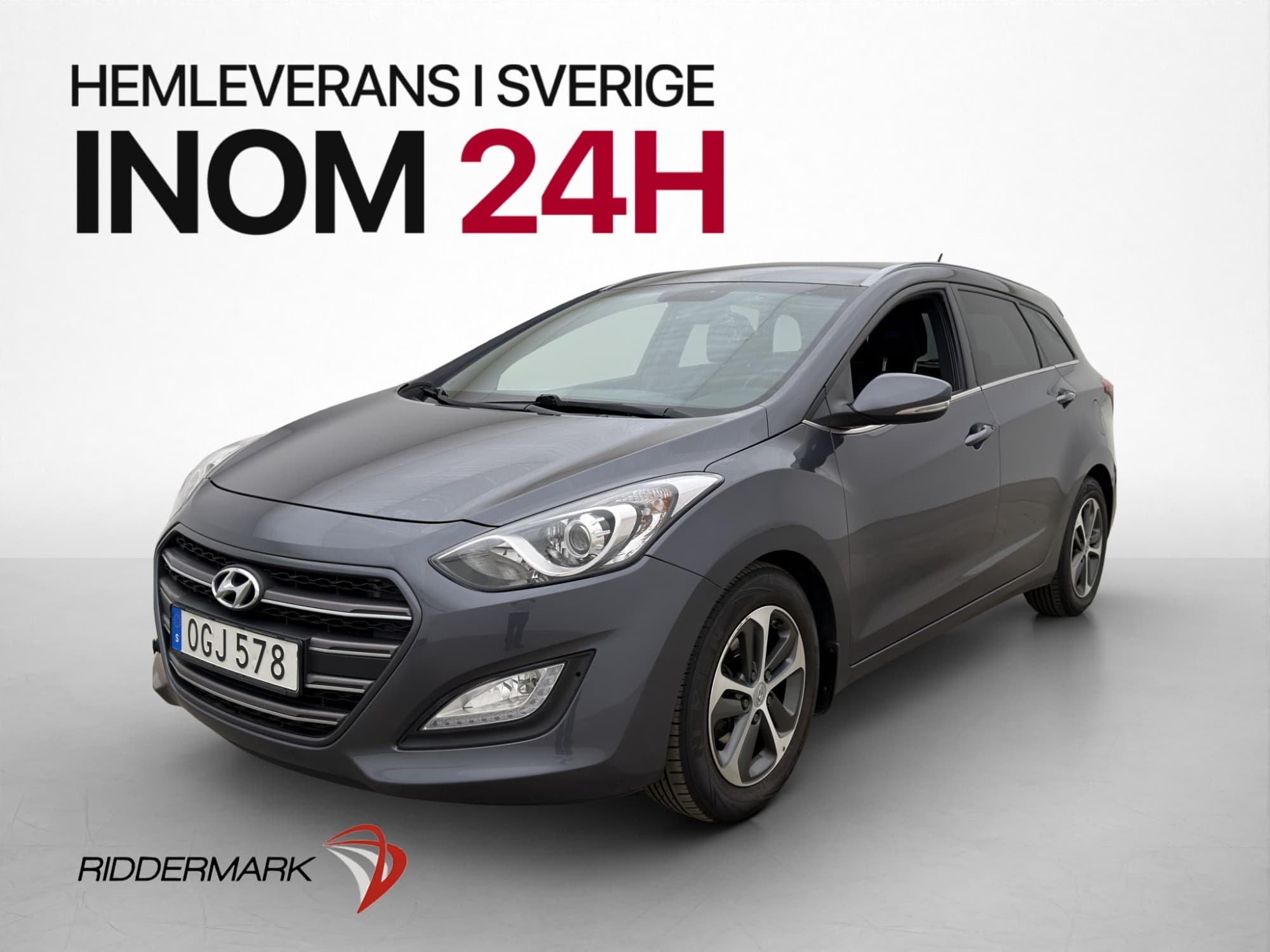 Hyundai i30 1.6 136hk Premium M&K Värmare Sensorer
