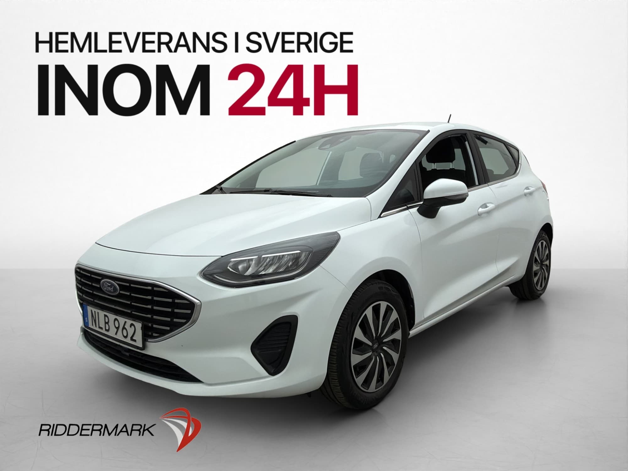 Ford Fiesta 1.0 EcoBoost 100hk Titanium CarPlay Rattvärme