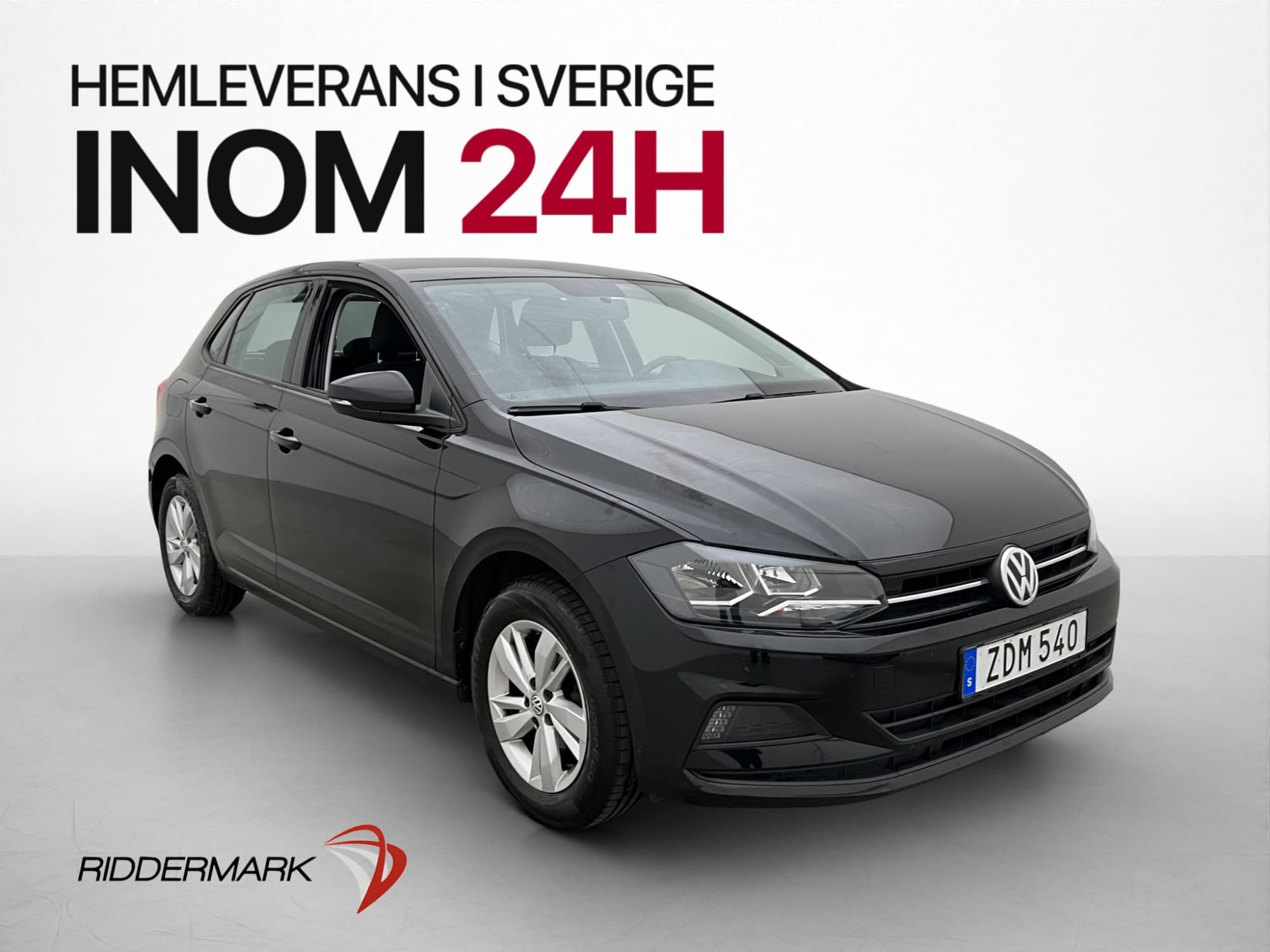 Volkswagen Polo 5-dörrar 1.0 TSI 95hk Farthållare Nyservad