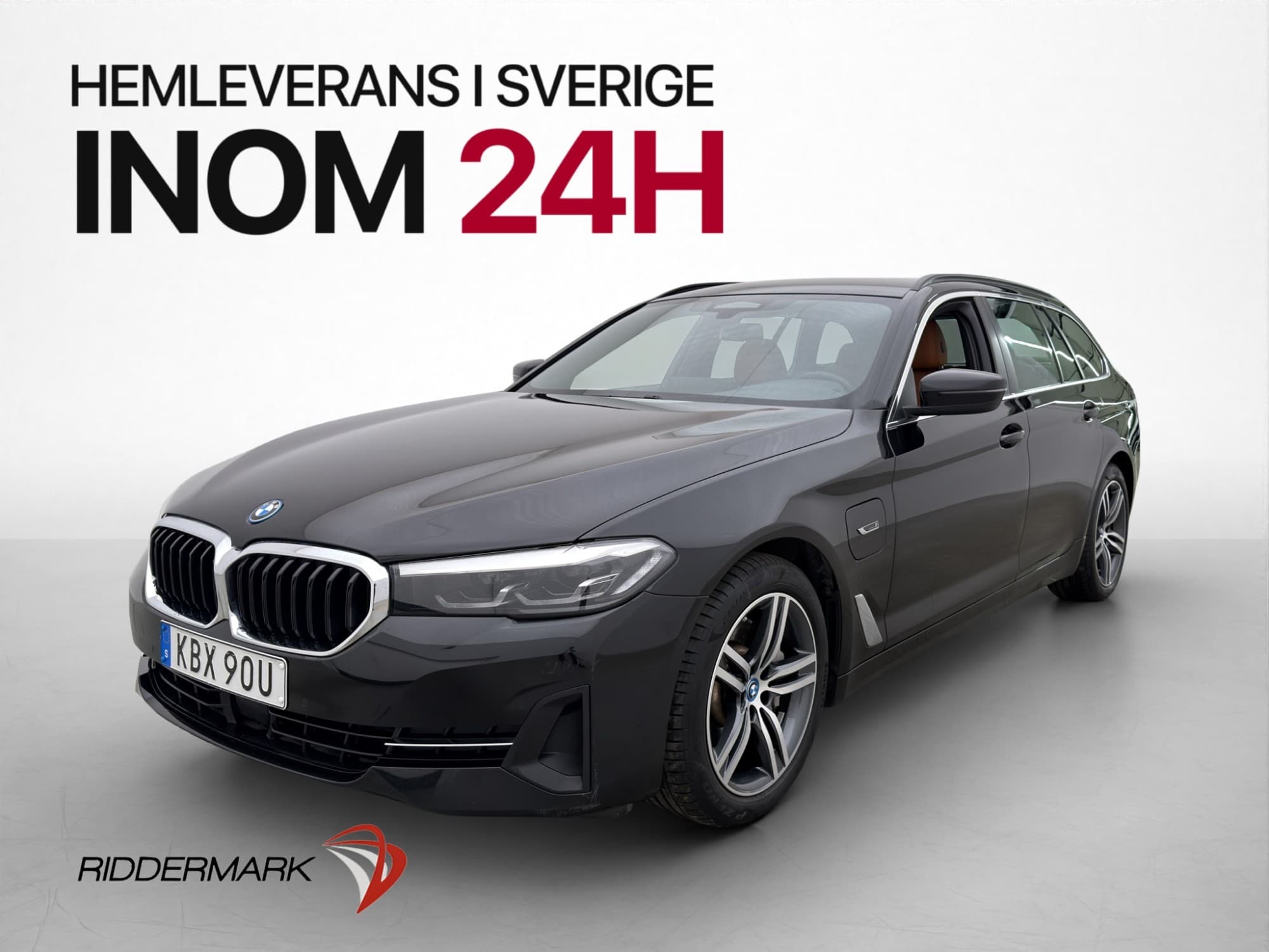 BMW 530e xDrive Touring 292hk Kamera Navi Skinn CarPlay MOMS