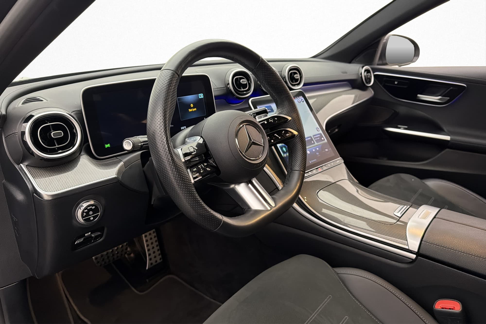 Mercedes-Benz C300 de 313hk AMG Kamera Drag CarPlay Navi