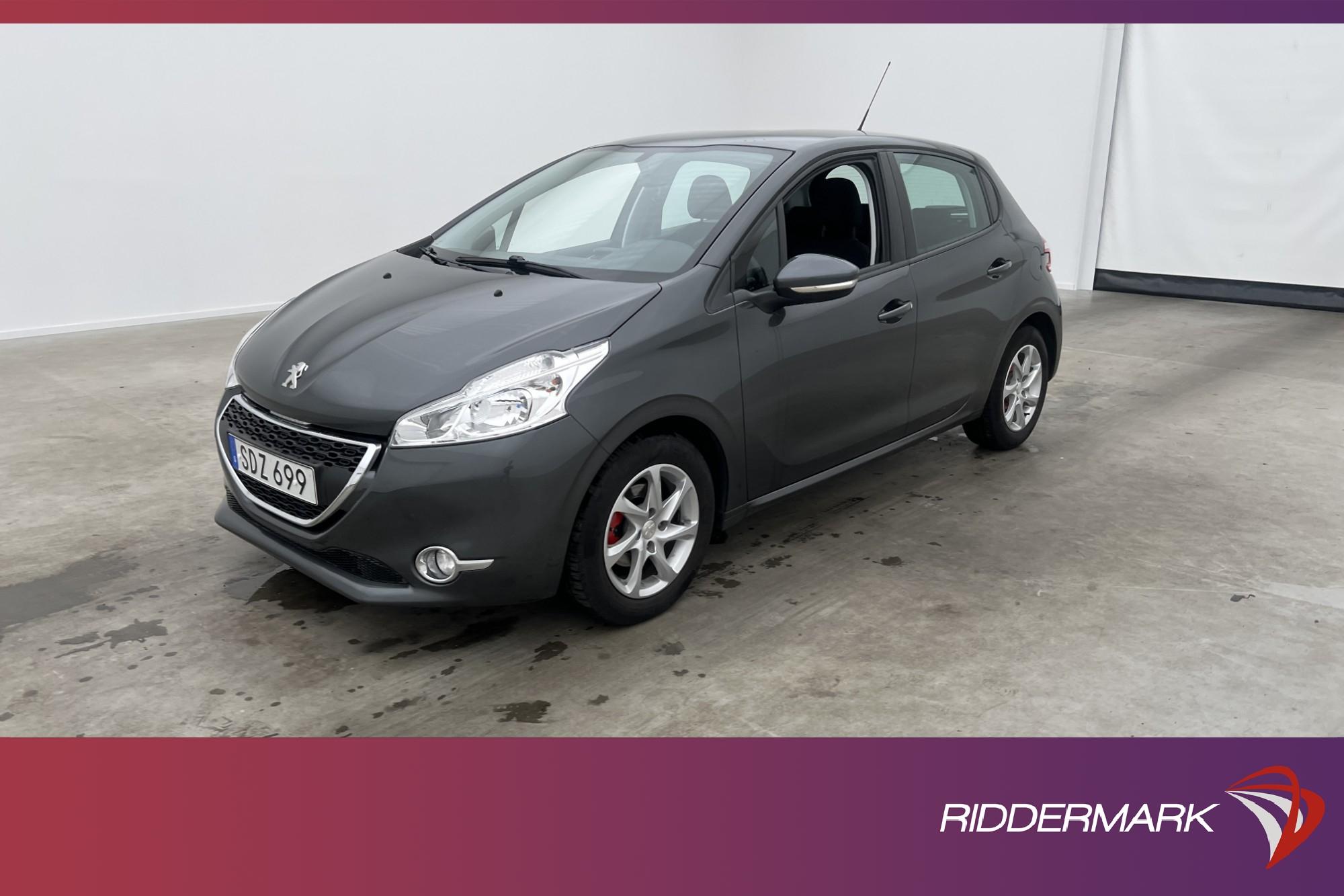 Peugeot 208 1.2 VTi 82hk Active Farthållare En-Brukare