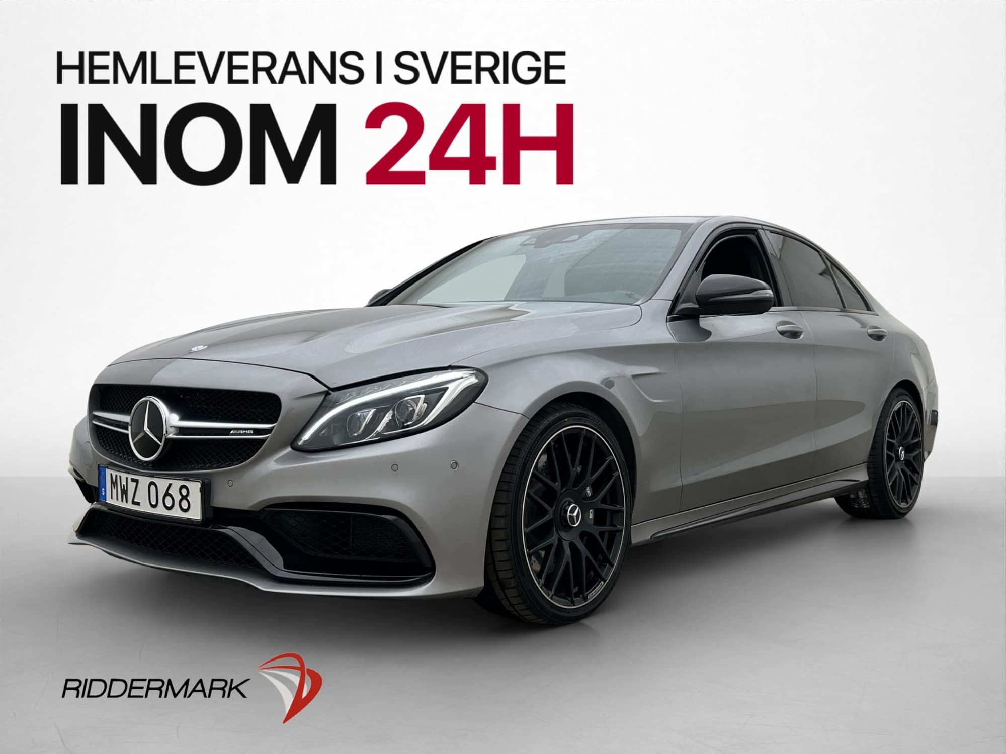 Mercedes-Benz C 63 AMG Burmester Head-up Sportavgas SV-SÅLD