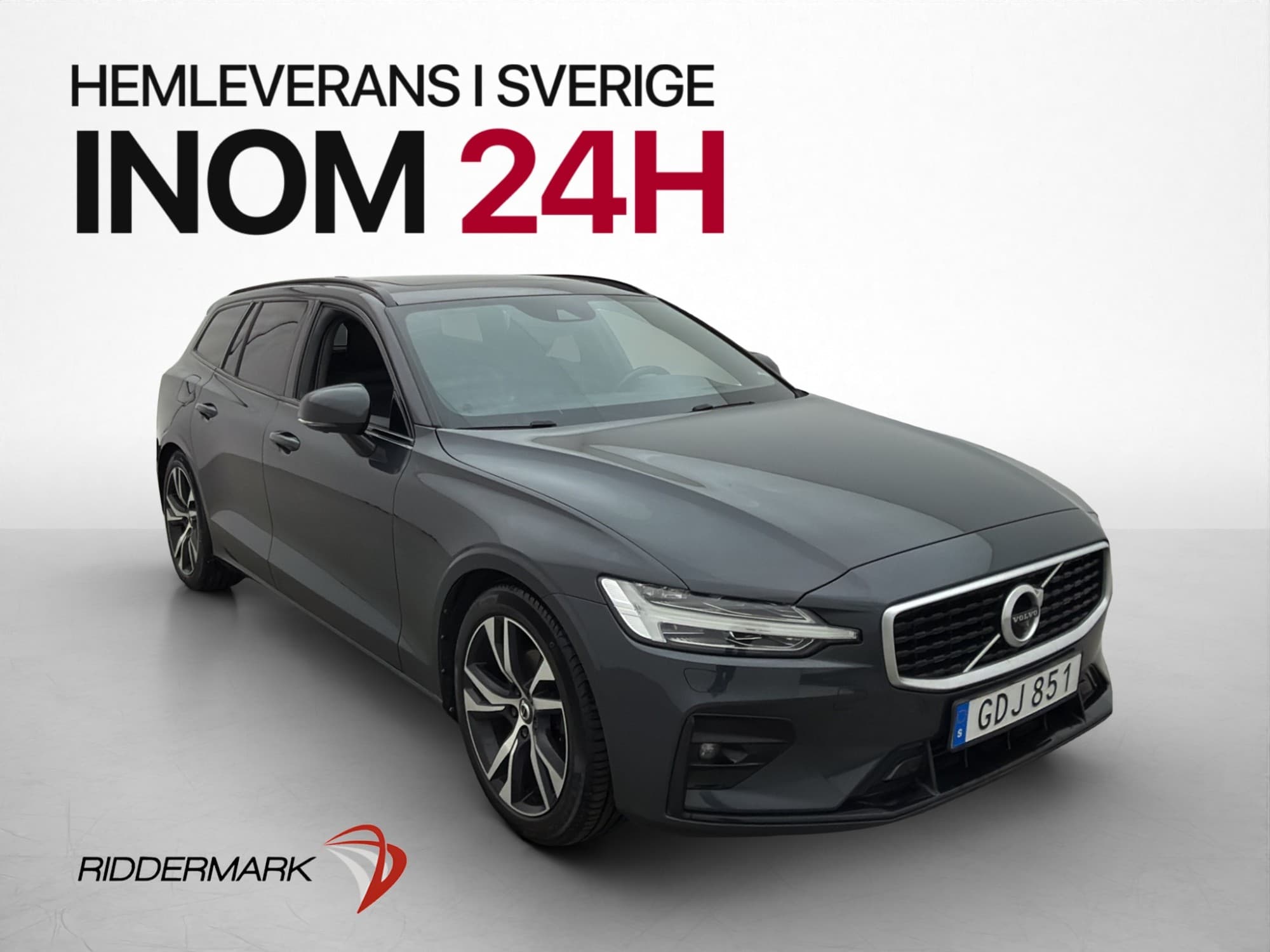 Volvo V60 D4 AWD R-Design VOC Panorama H/K 360 Dragkrok
