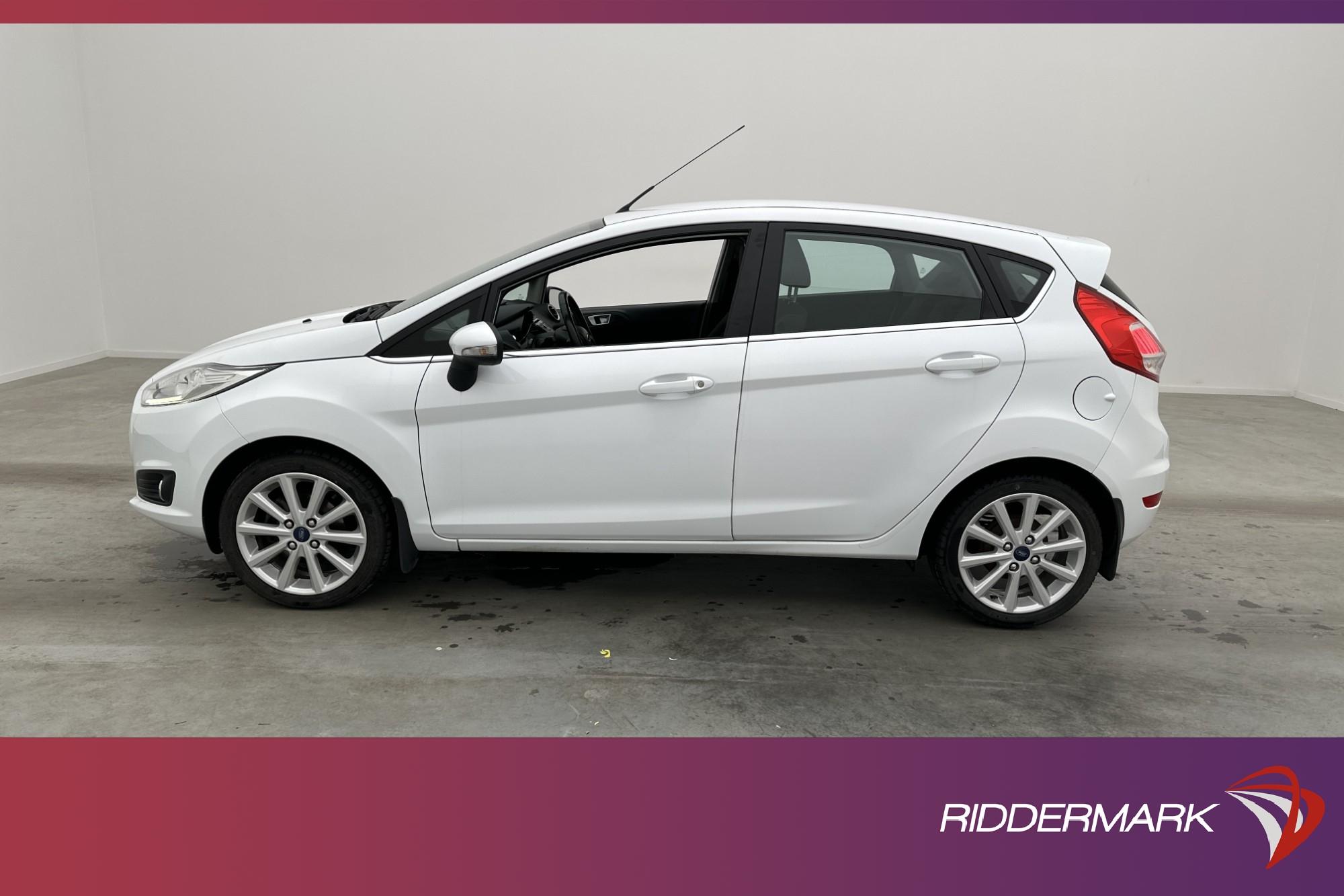 Ford Fiesta 1.0 80hk Titanium Bluetooth Lågskatt 0.38L/Mil