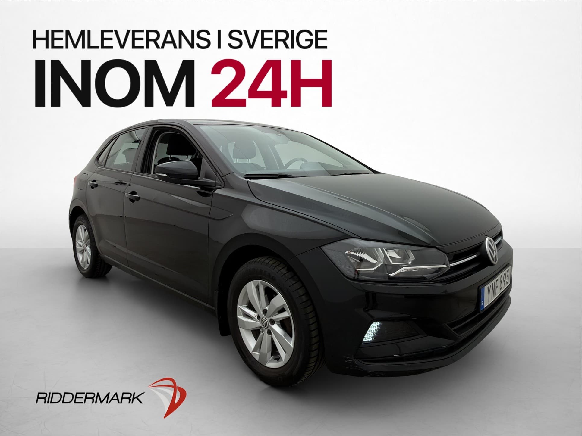 Volkswagen Polo 1.0 TSI 95hk Bluetooth 0,44L/mil 360kr Skatt