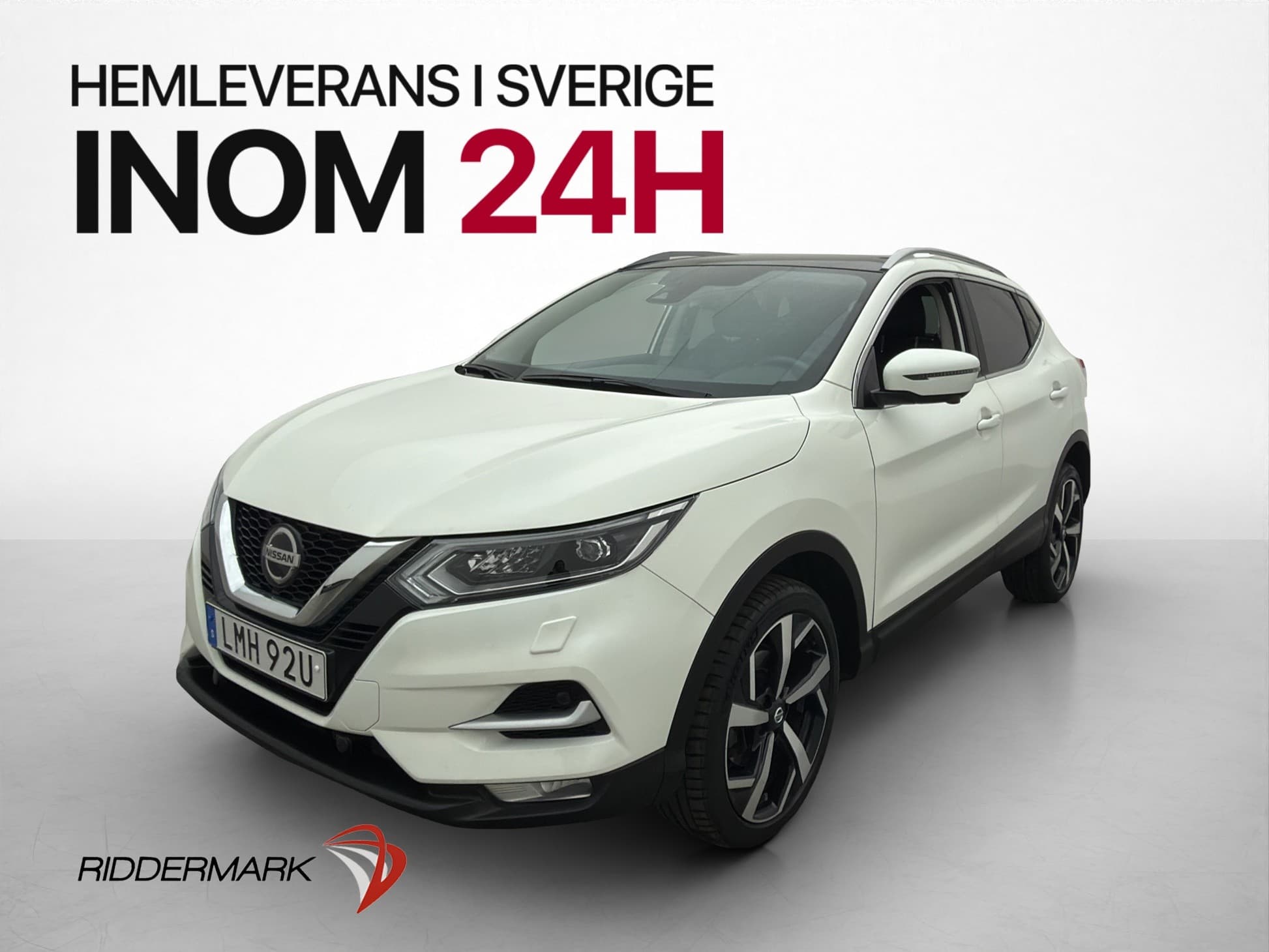 Nissan Qashqai 1.3 DIG-T 158hk Tekna 360° Navi Skinn BT