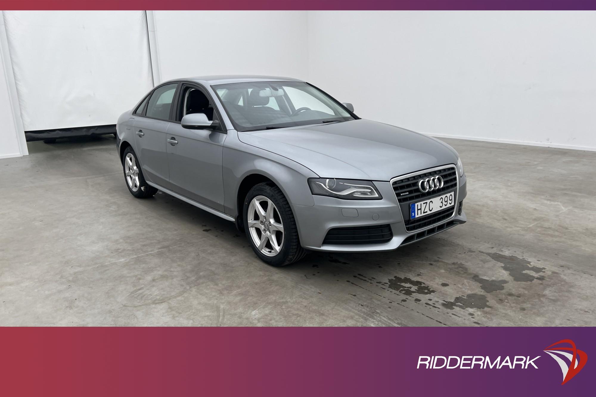 Audi A4 Sedan 2.0 TDI Quattro 143hk Proline Drag Farthållare