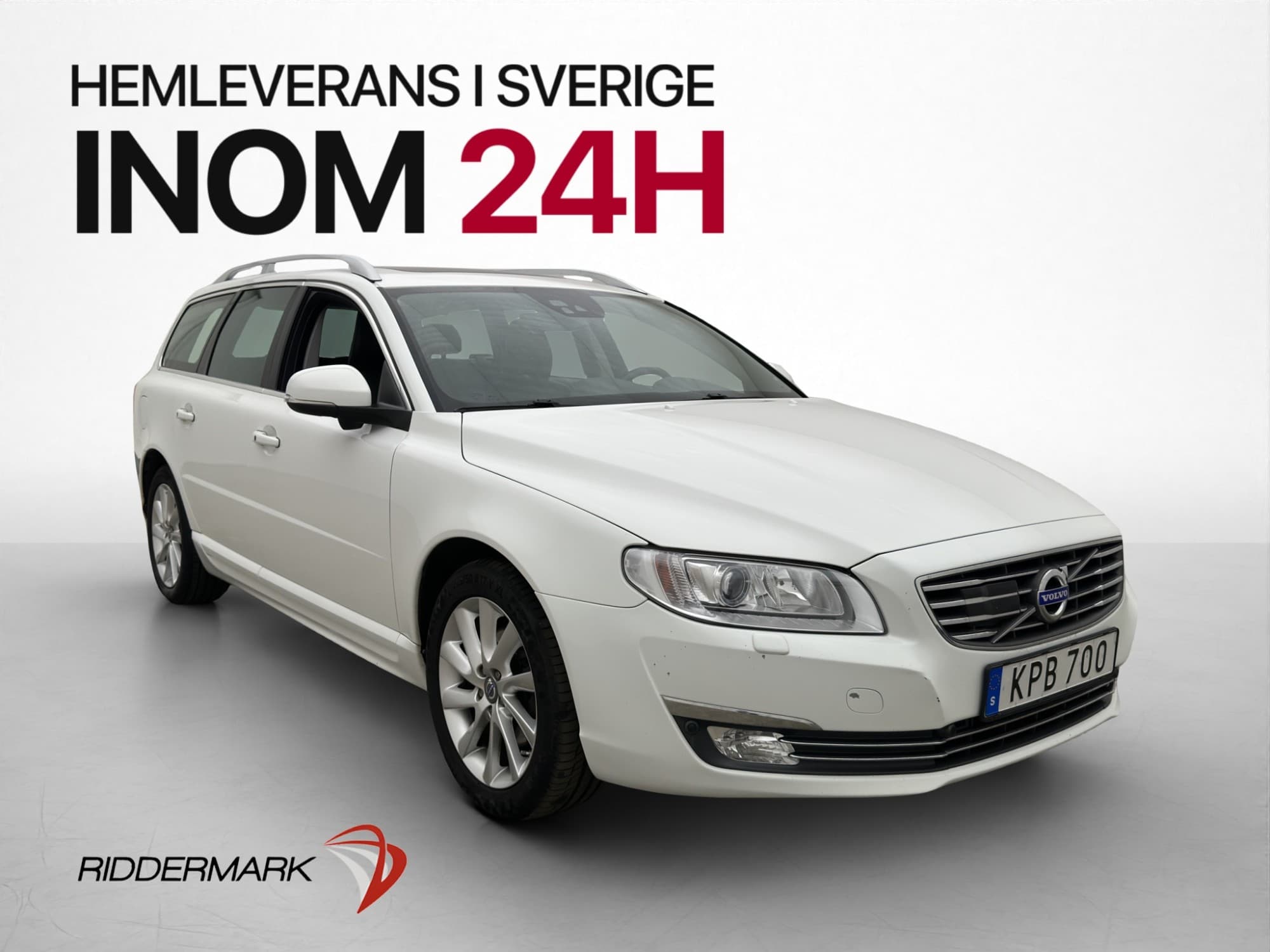 Volvo V70 D4 181hk Summum Värmare VOC Taklucka Skinn Drag