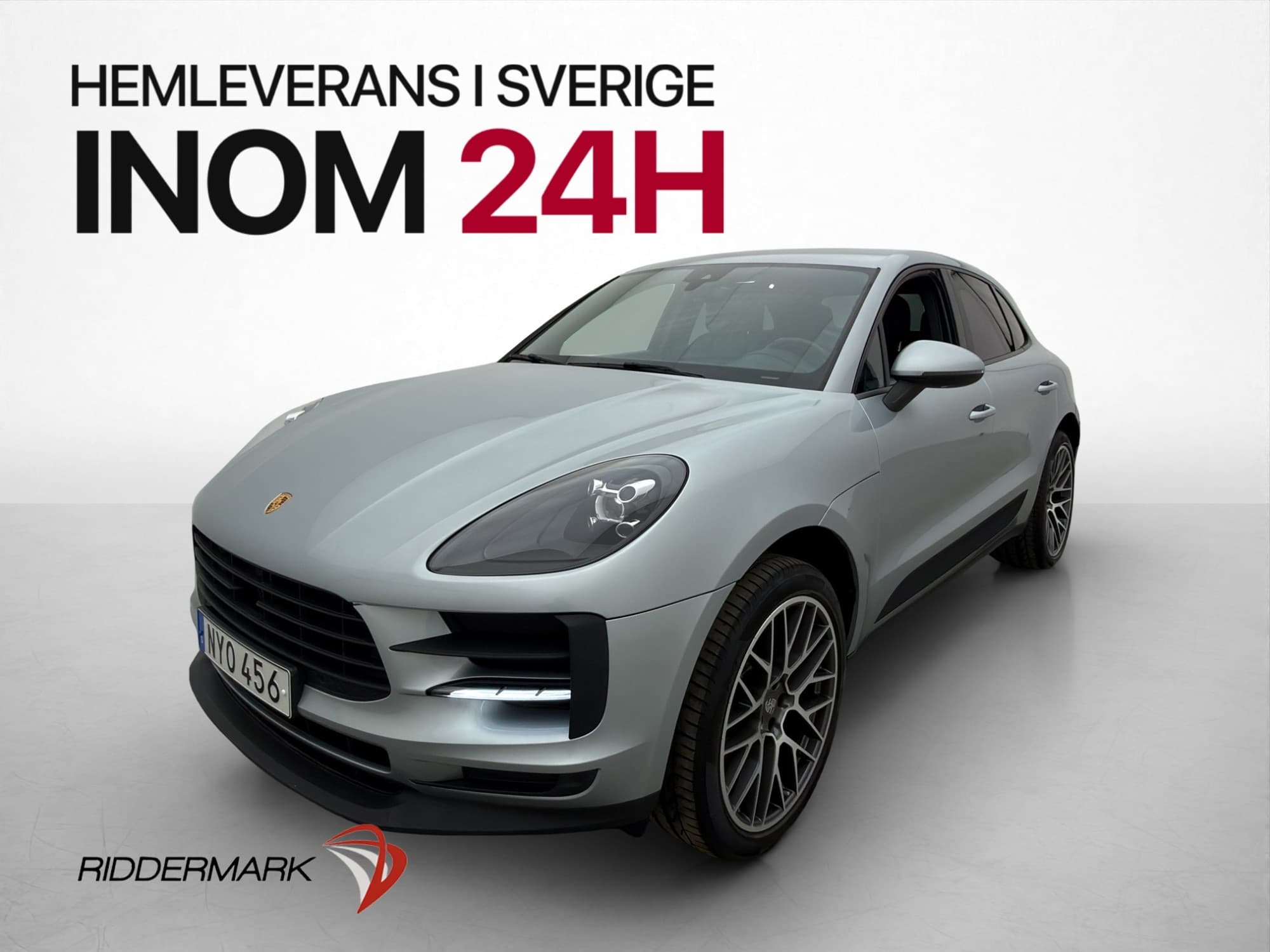 Porsche Macan PDK 245hk AWD BOSE Värmare Drag Läder Elstolar