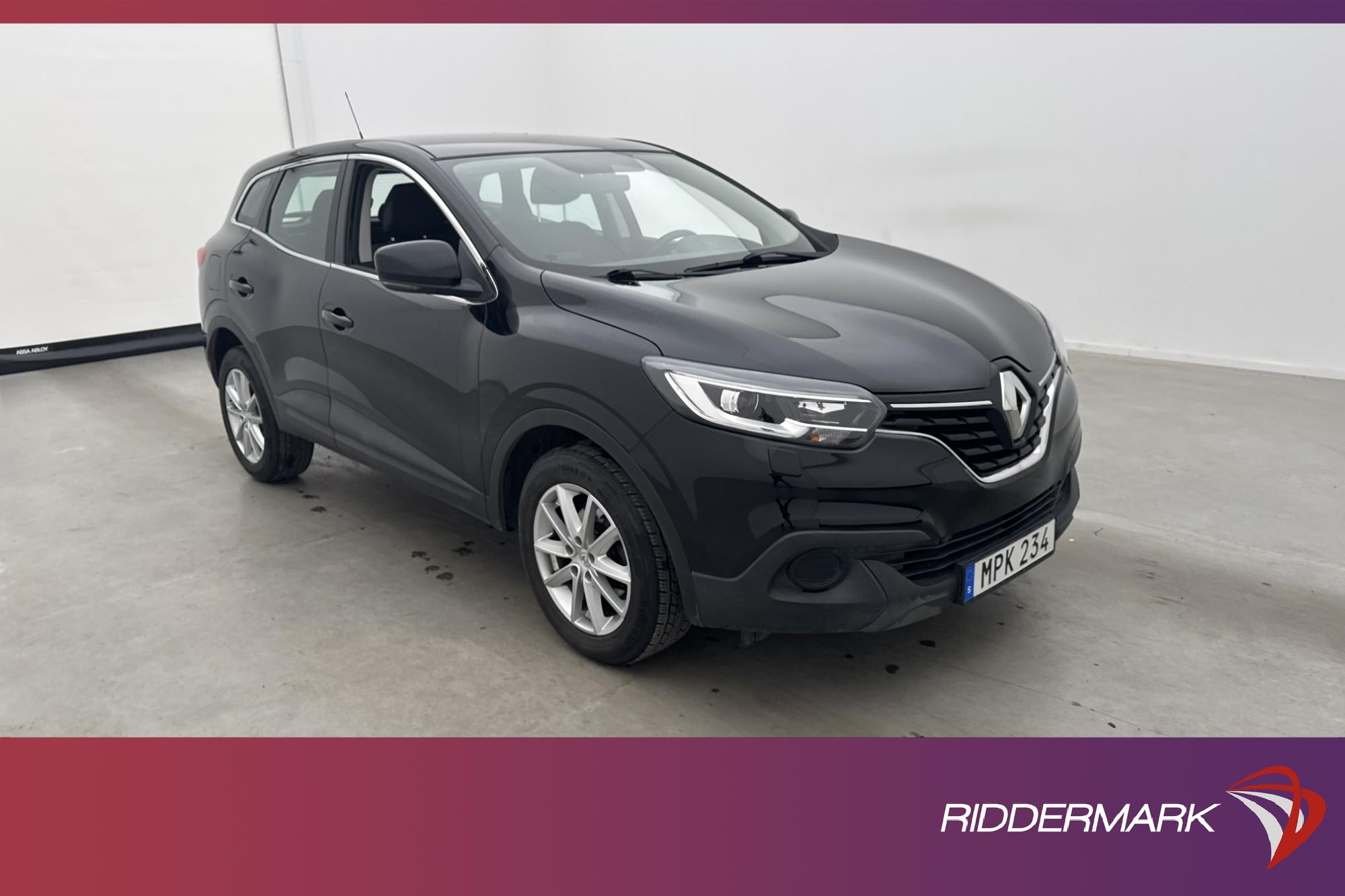 Renault Kadjar 1.2 130hk Motorvärmare Farthållare 0,49l/mil