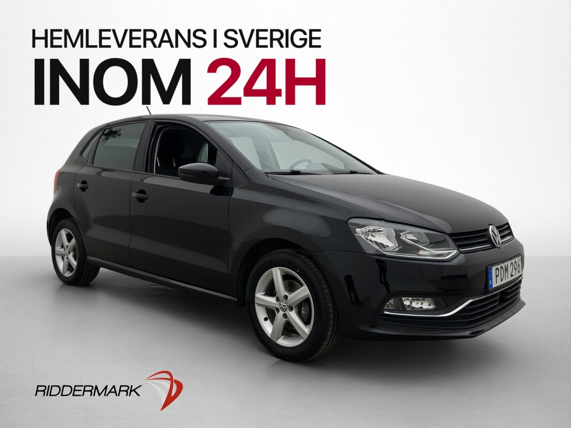 Volkswagen Polo TSI 90hk Bluetooth 3-Brukare 0.47 l/mil