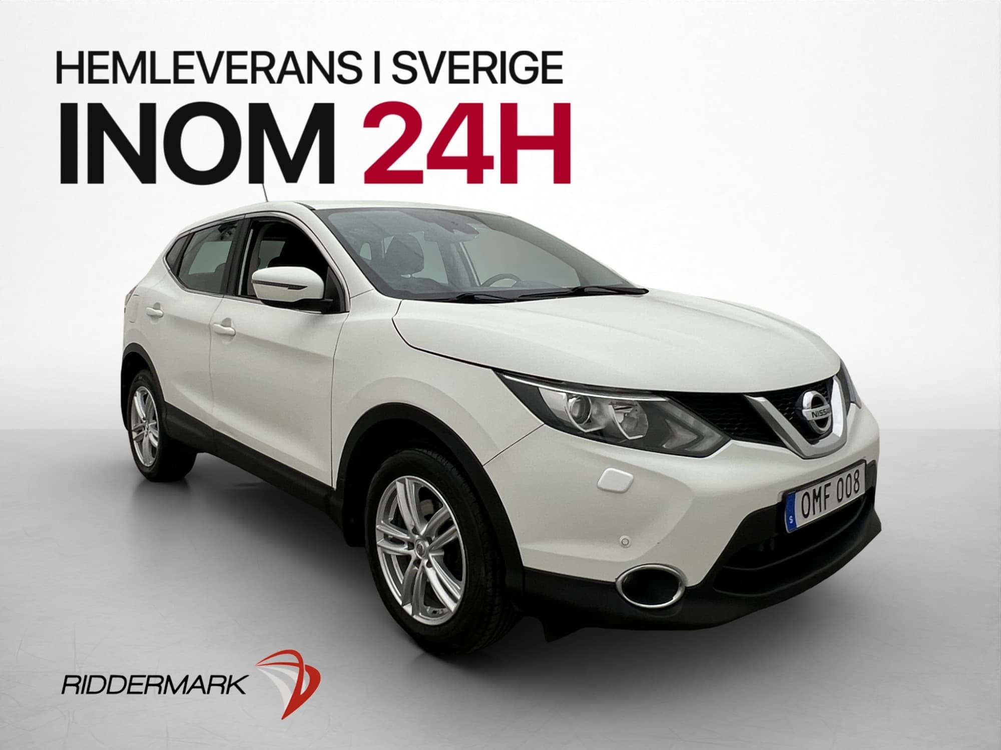 Nissan Qashqai 1.2 115hk Acenta M/K-Värmare Kamera Navi Drag