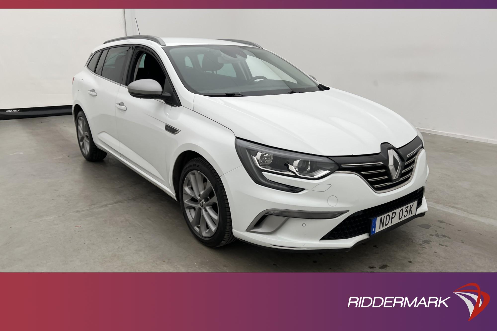 Renault Mégane Sport Tourer 140hk GT-Line Kamera Navi MOMS