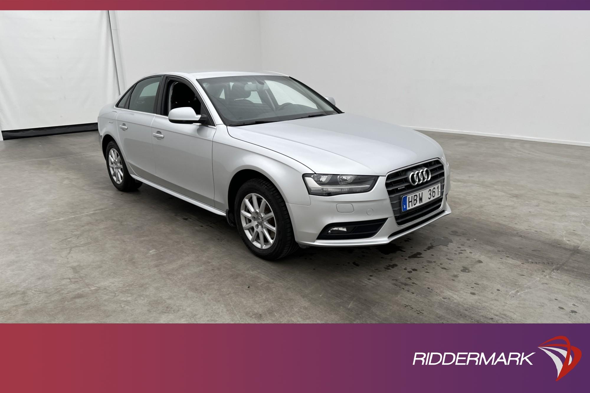 Audi A4 Sedan 1.8 TFSI 170hk Quattro Farthållare 0,62l/mil