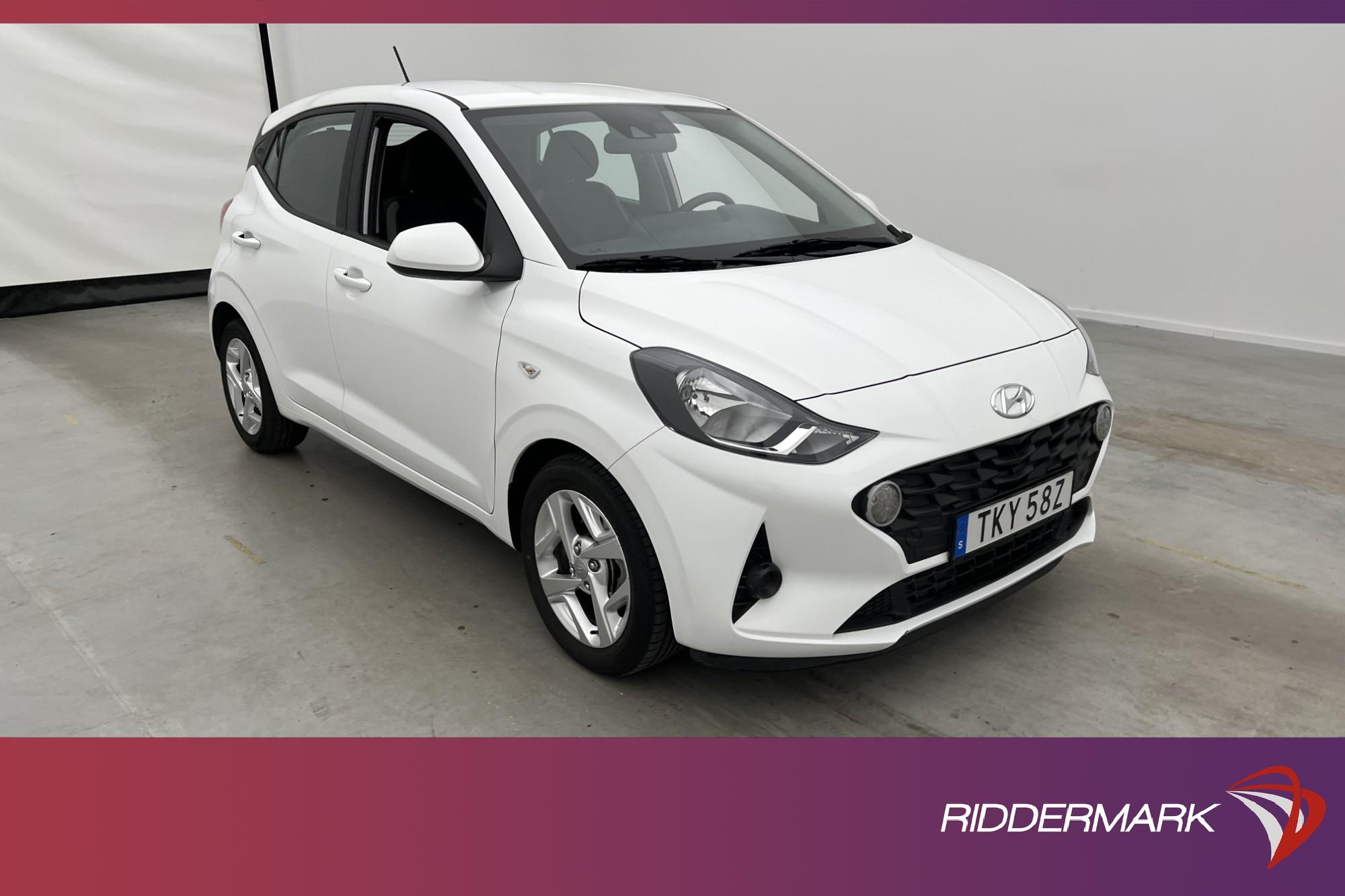 Hyundai i10 1.0 67hk Essential CarPlay Rattvärme Farthållare