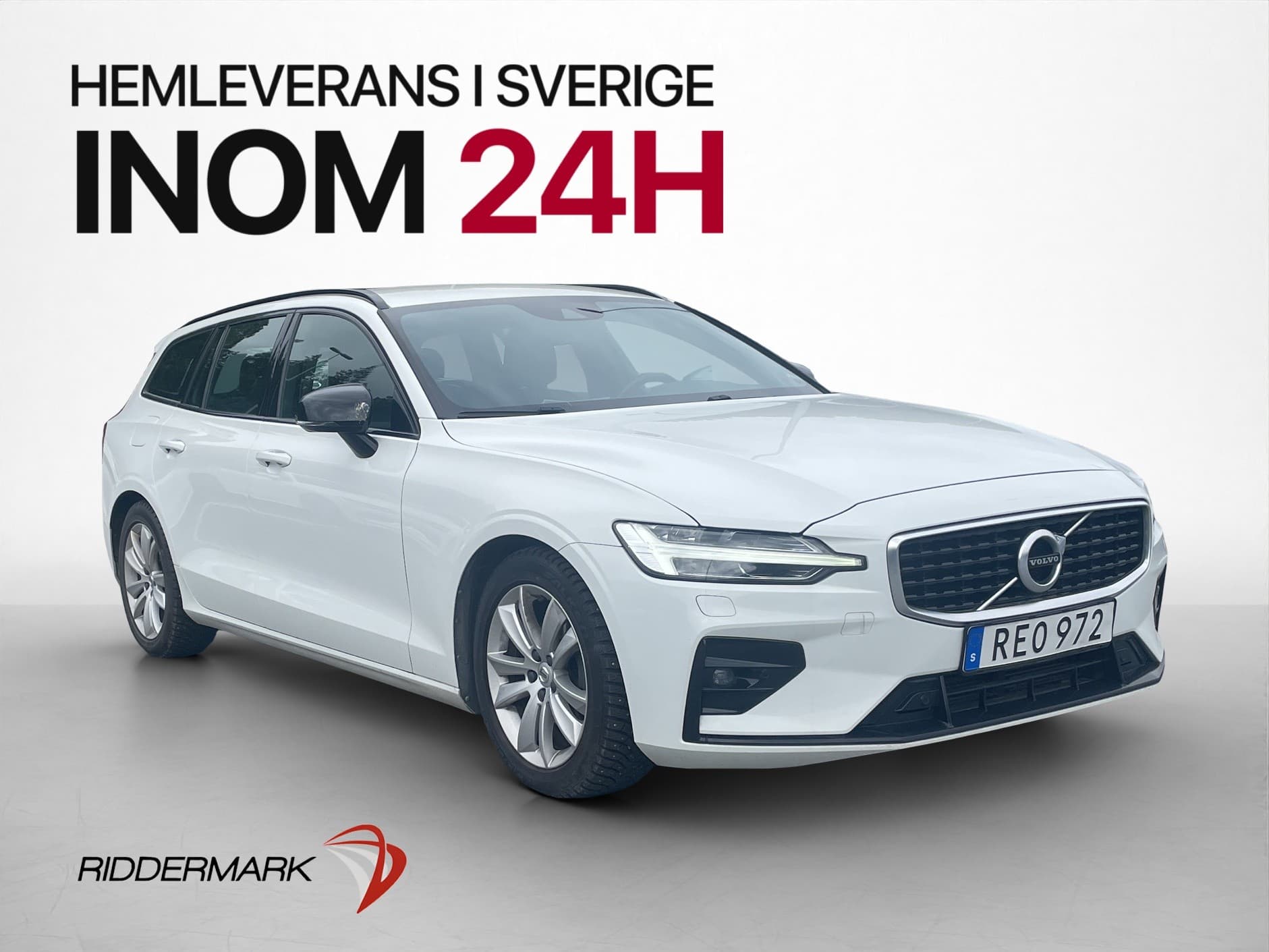 Volvo V60 D3 150hk R-Design D-Värm CarPlay Rattvärme Keyless