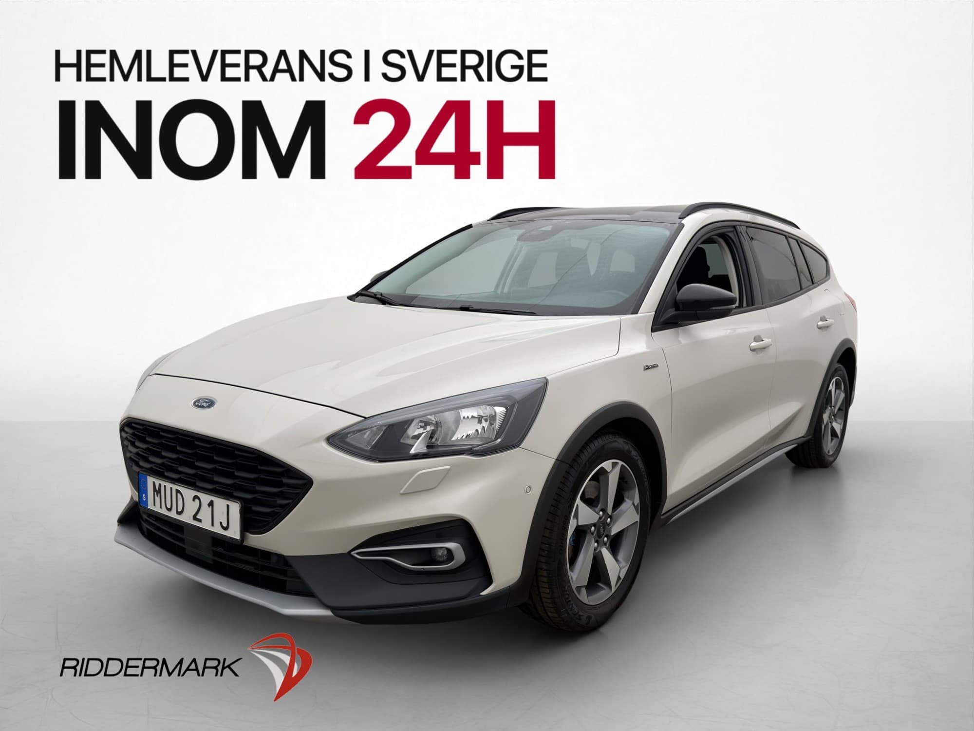 Ford Focus Active 125hk Launch Edition Kamera BT Rattvärm