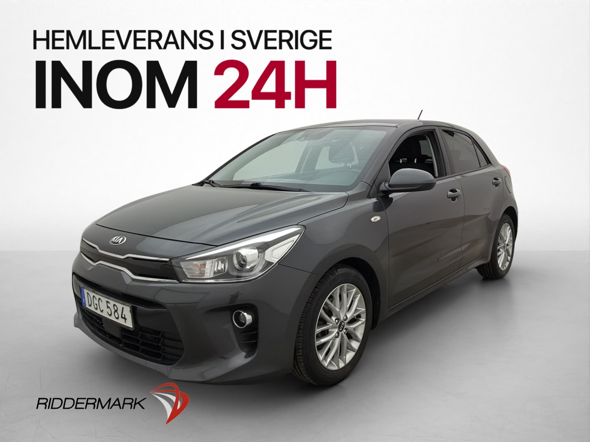 Kia Rio 1.0 T-GDI 120hk GLS Carplay Kamera Rattvärme Sensor
