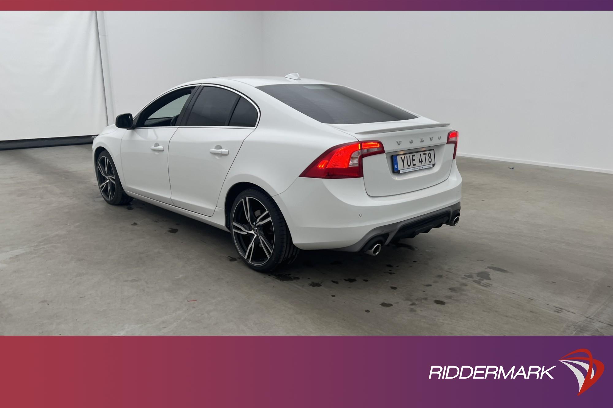 Volvo S60 D4 190hk R-Design VOC Taklucka Navi Keyless