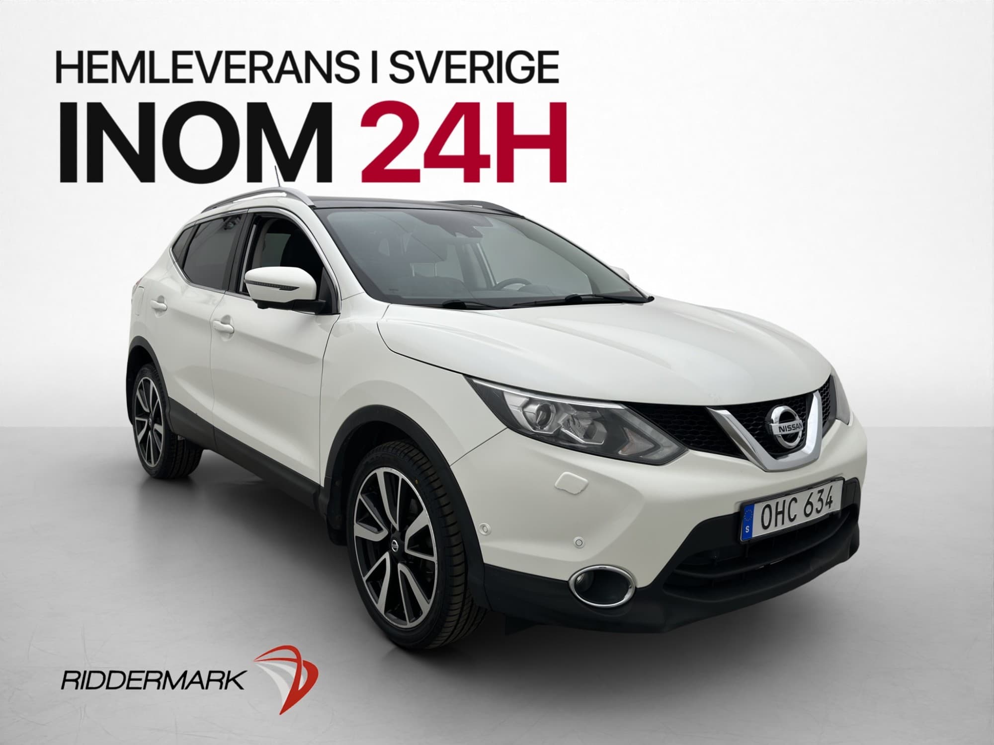 Nissan Qashqai 1.2 DIG-T 115hk Tekna Panorama 360° Navi