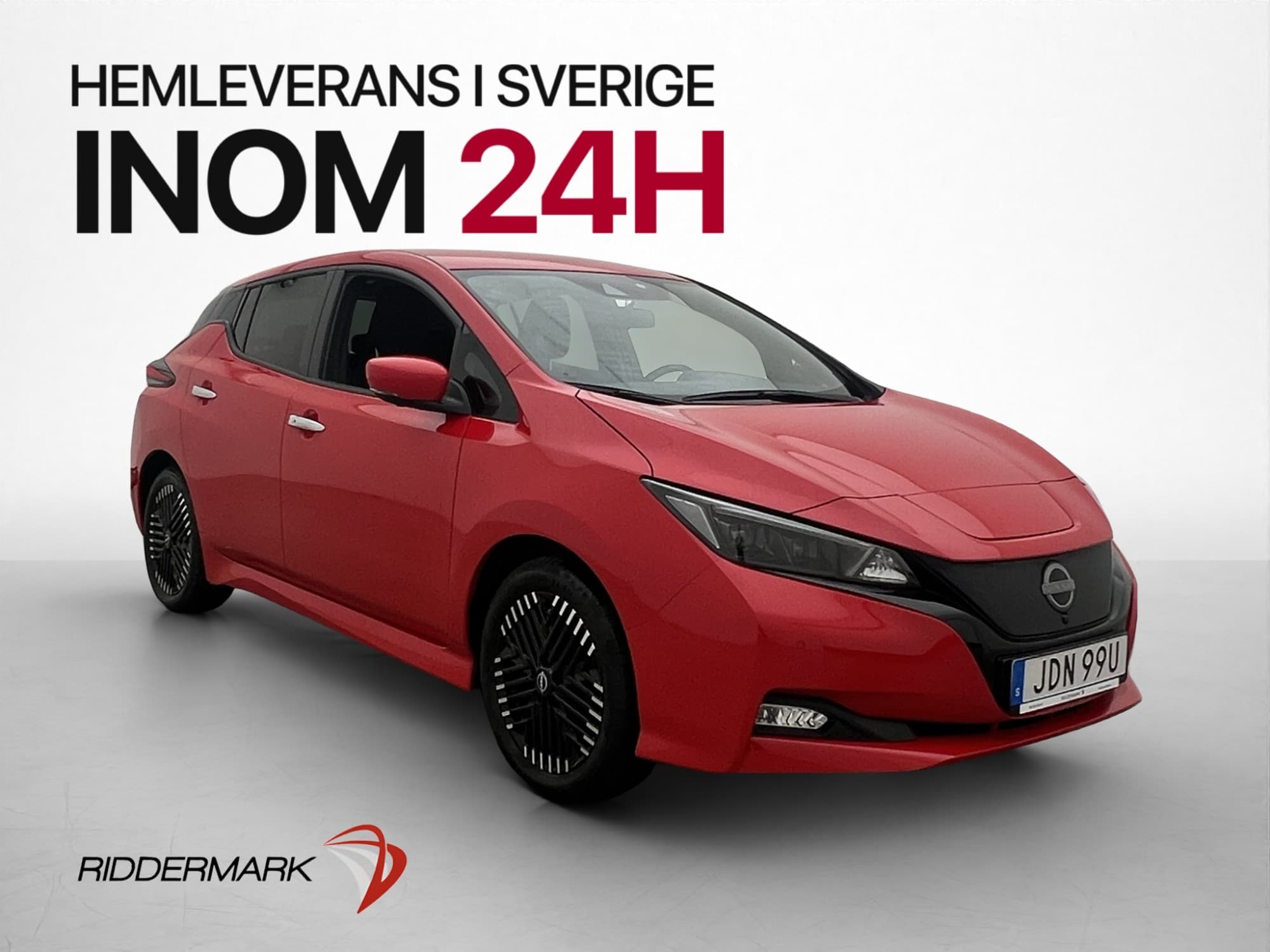 Nissan Leaf 150hk MOMS N-Connecta 360° Döda-vinkel Carplay