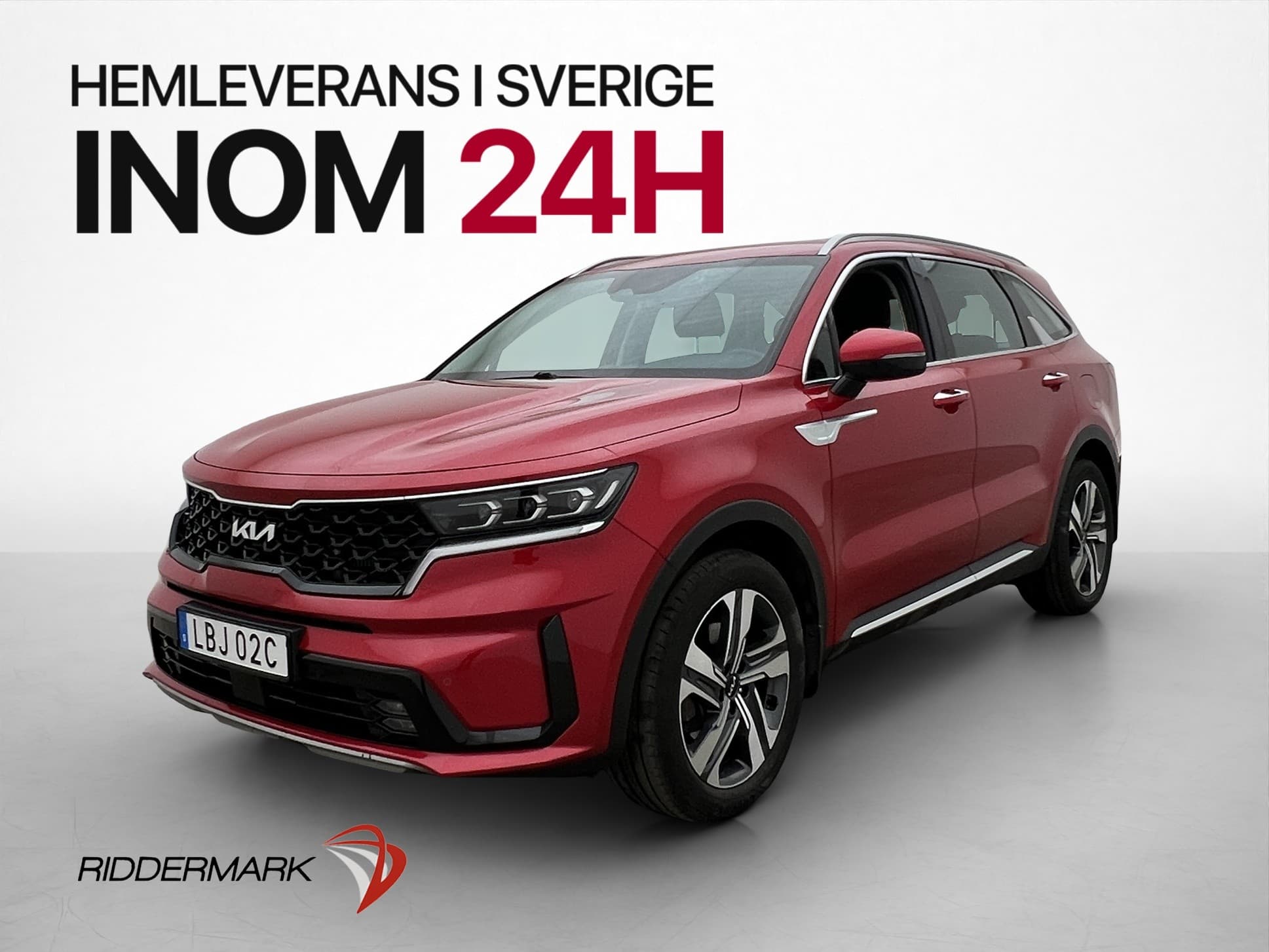 Kia Sorento PHEV AWD 265hk Action 7-Sits Kamera CarPlay Drag