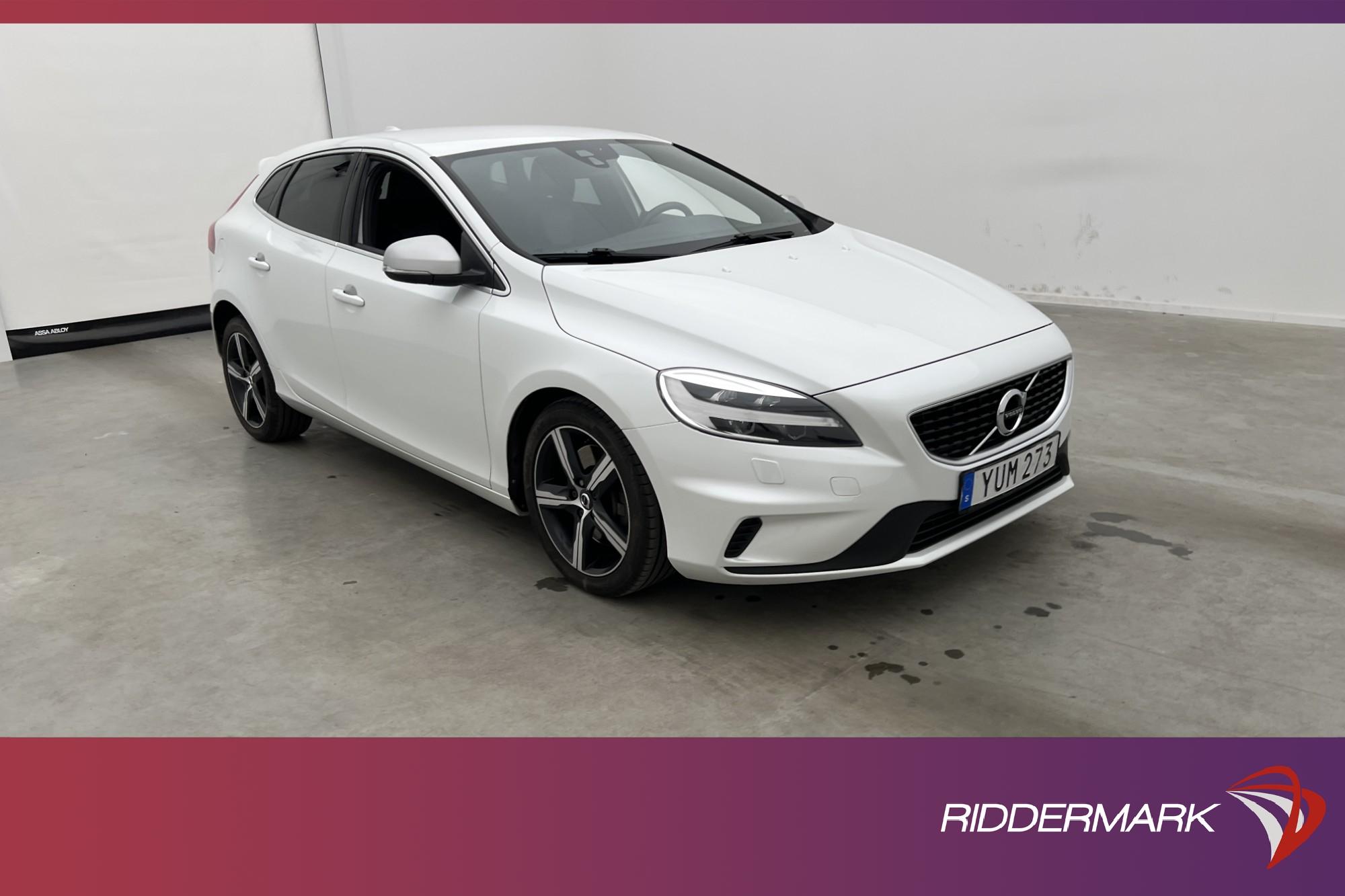 Volvo V40 T3 152hk R-Design VOC Värmare Sensorer Välservad