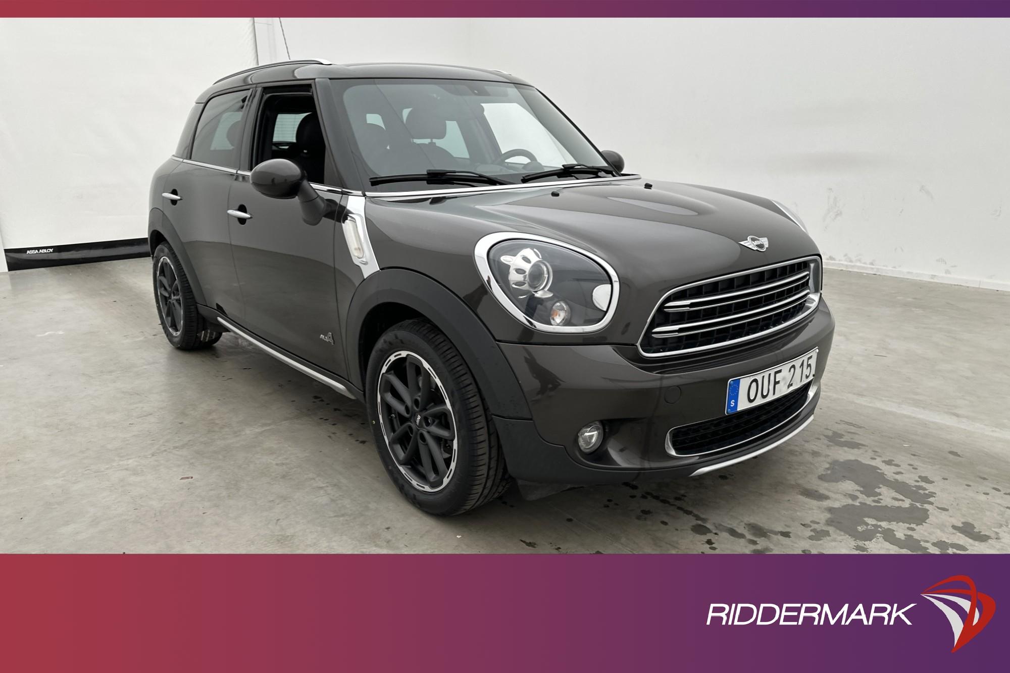 MINI Countryman D ALL4 Chili Halvskinn  Farthållare Psensor