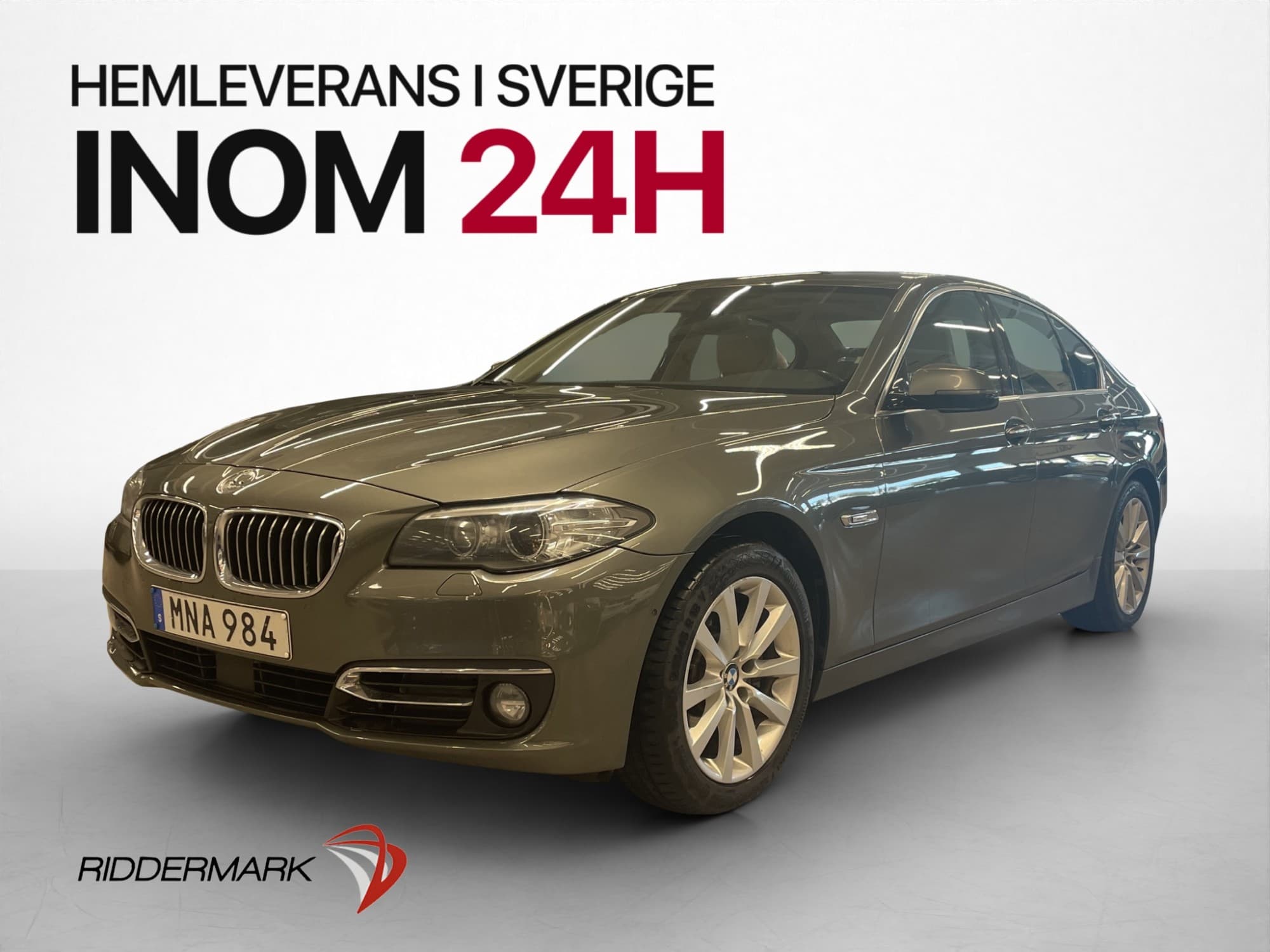 BMW 530 D xDrive Luxury Läder Kamera Navi Adapt-fart Drag