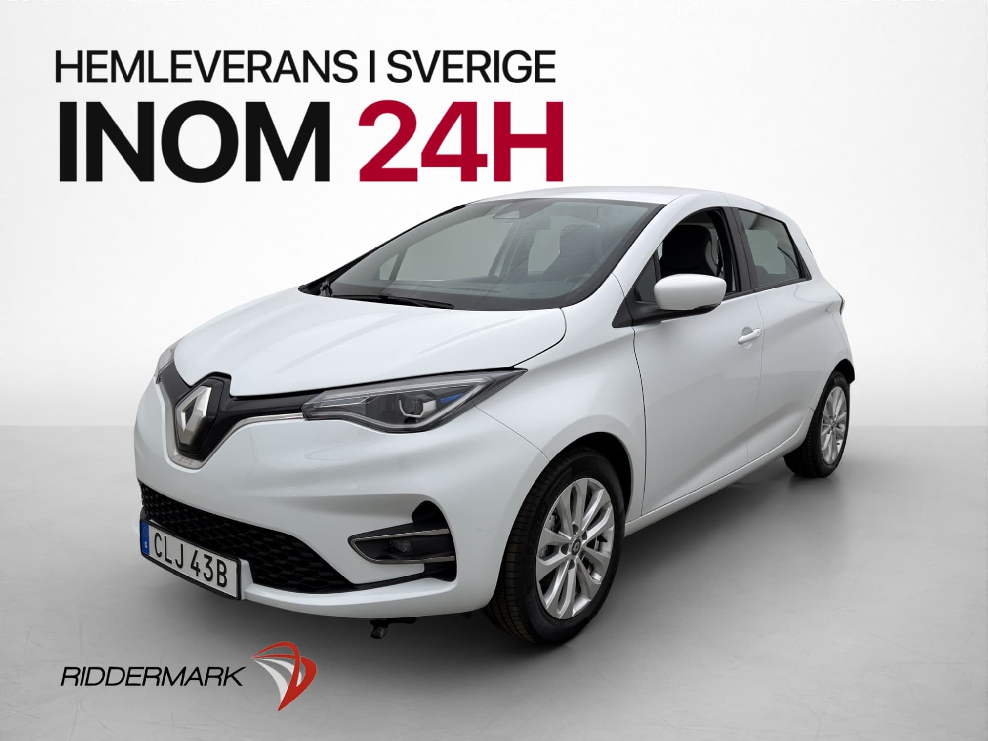 Renault ZOE R110 52 kWh 109hk FRIKÖPT BATTERI Kamera Navi