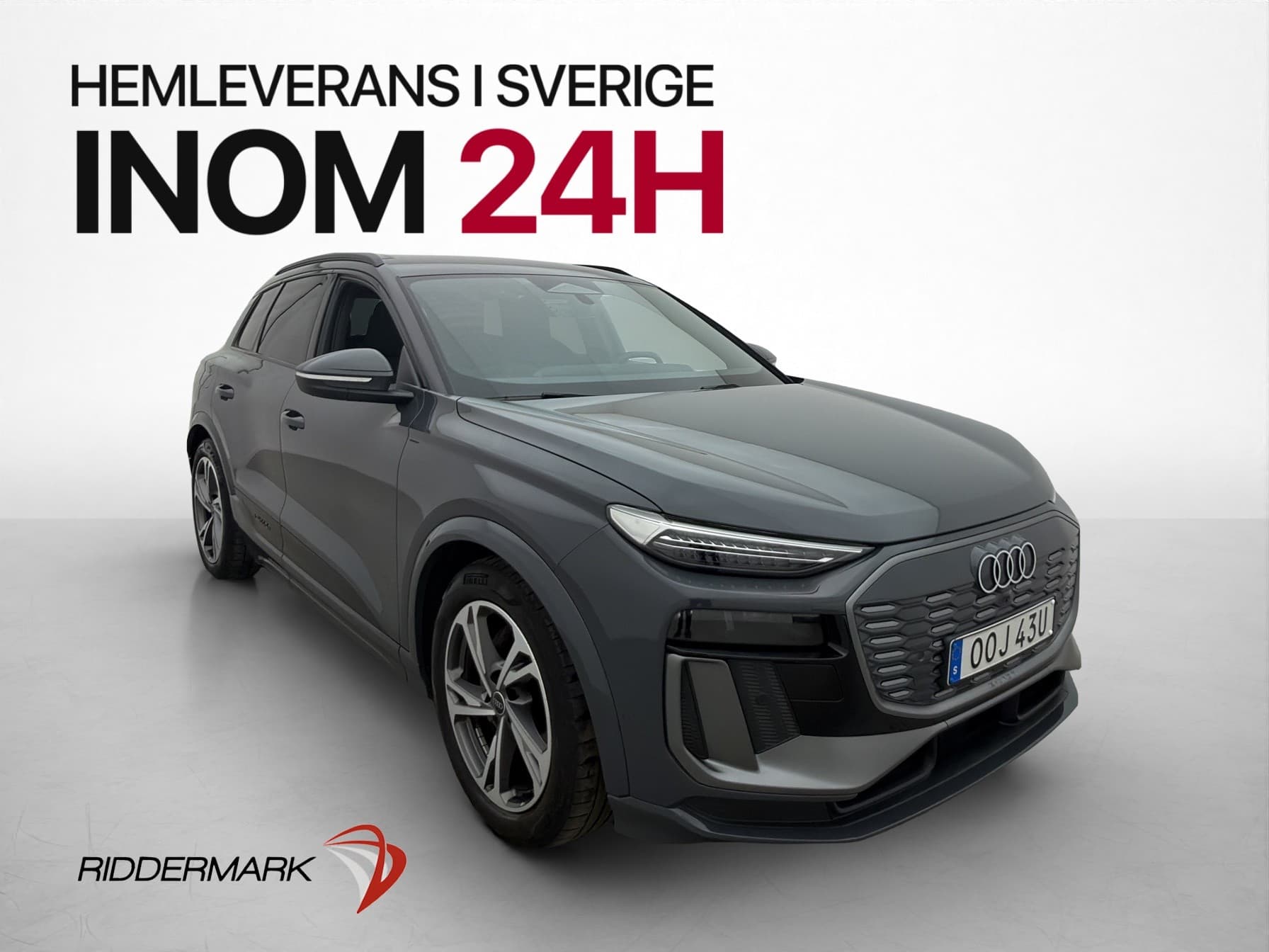Audi Q6 e-tron Q 388hk S-Line Luftfjädring Värmare Drag 360°