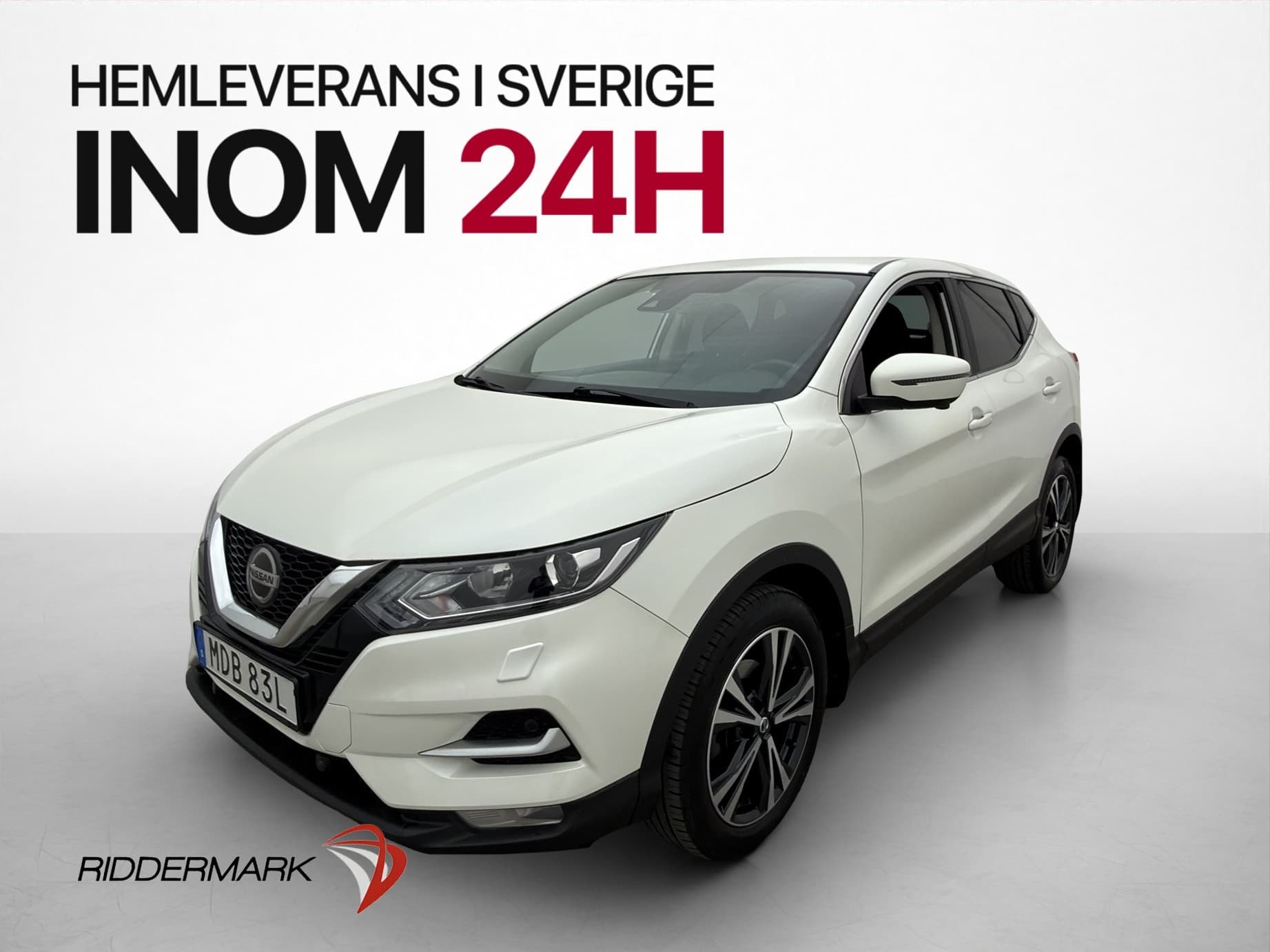 Nissan Qashqai 1.3 160hk Acenta 360° CarPlay Lane-Assist