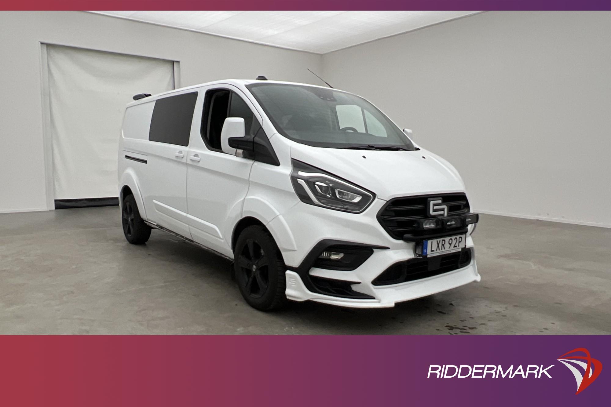 Ford Transit Custom CrewVan  RS Design Värm Drag B-Kam Moms