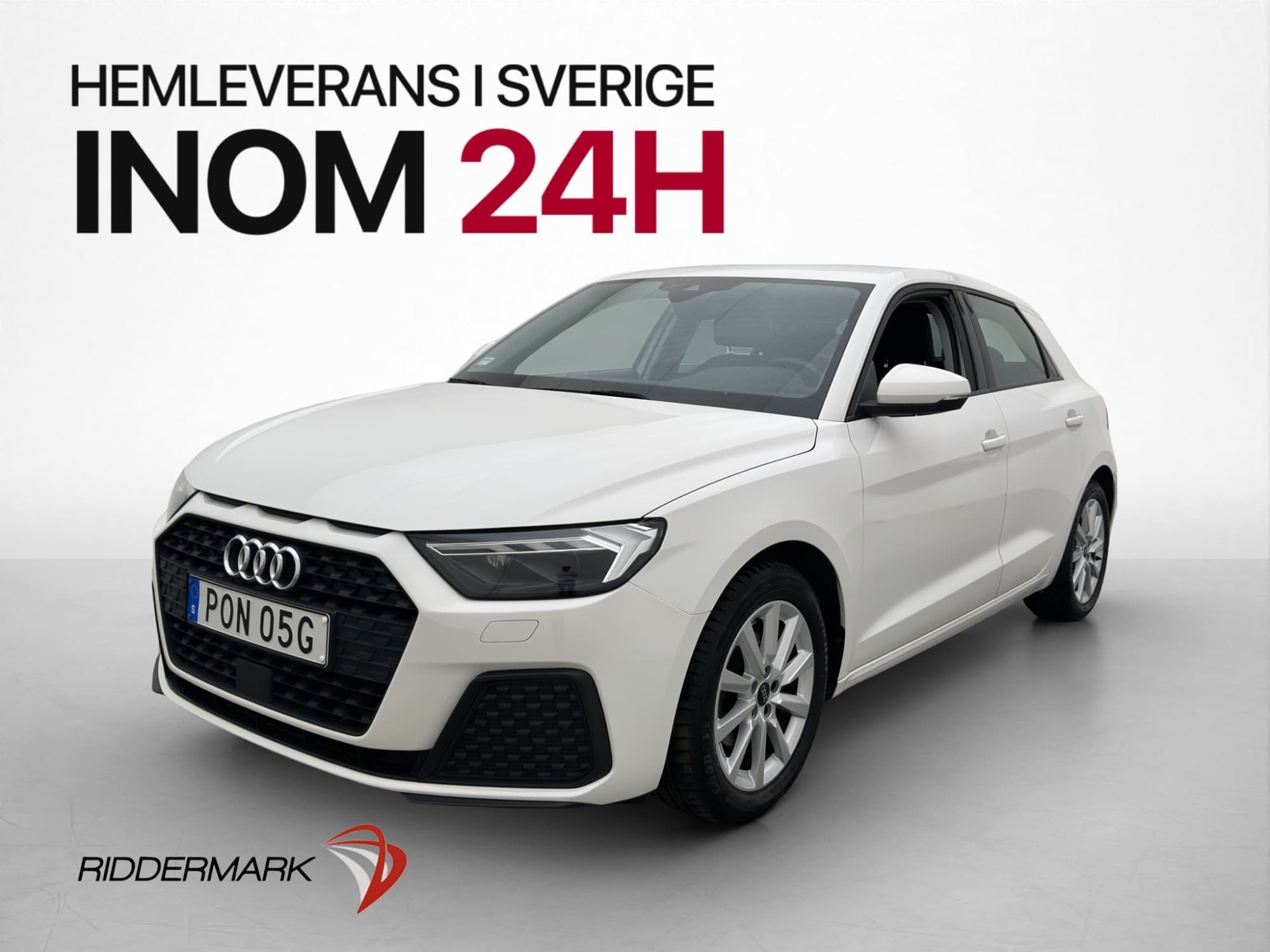 Audi A1 30 TFSI 110hk Proline Cockpit CarPlay Farthåll MOMS
