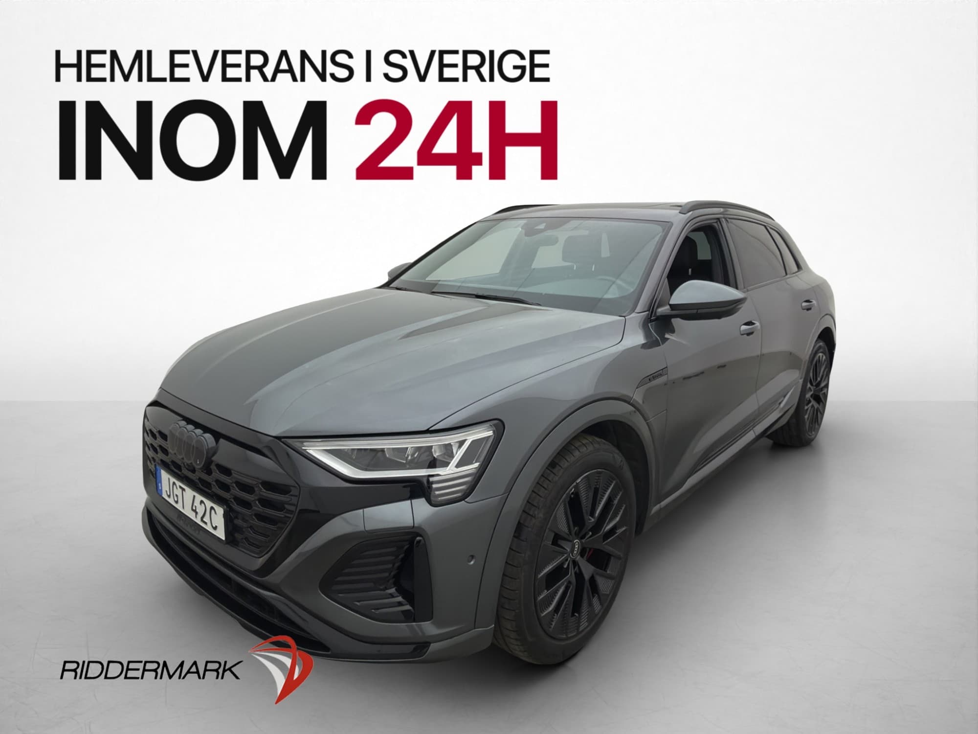 Audi Q8 50 e-tron Quattro 340hk S-Line Pano B&O 360° Drag
