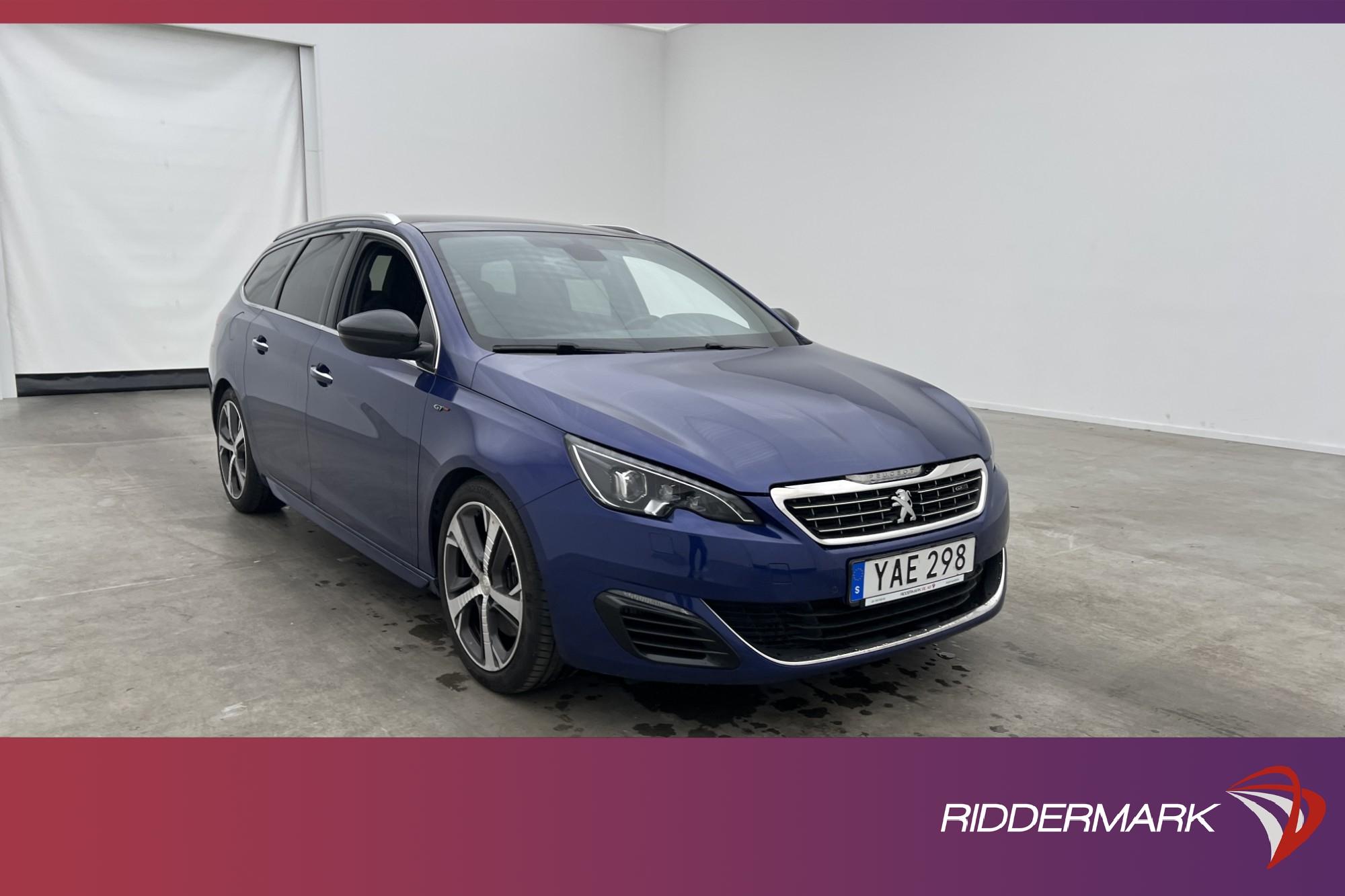 Peugeot 308 SW 2.0 180hk GT Pano Sensorer Navi Massage