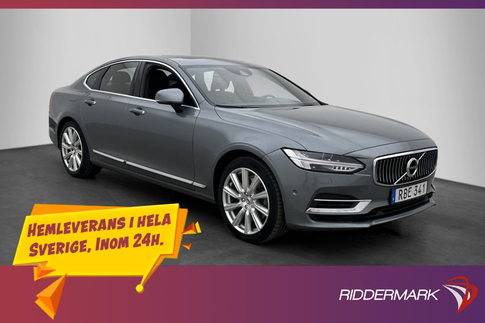Volvo S90 T8 AWD Inscription Taklucka VOC Kamera Skinn Drag